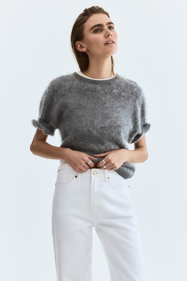 Ava Ultra High Rise Wide Leg Jeans - White/Light denim blue/Black/Denim blue/Light denim blue/White/Denim blue/Light denim blue/Black/Dark gray/Dark denim blue/Dark denim blue/Washed black/Navy denim blue/Dark denim blue/Denim blue/Light denim blue/Denim gray/Denim blue/Light denim blue - 6