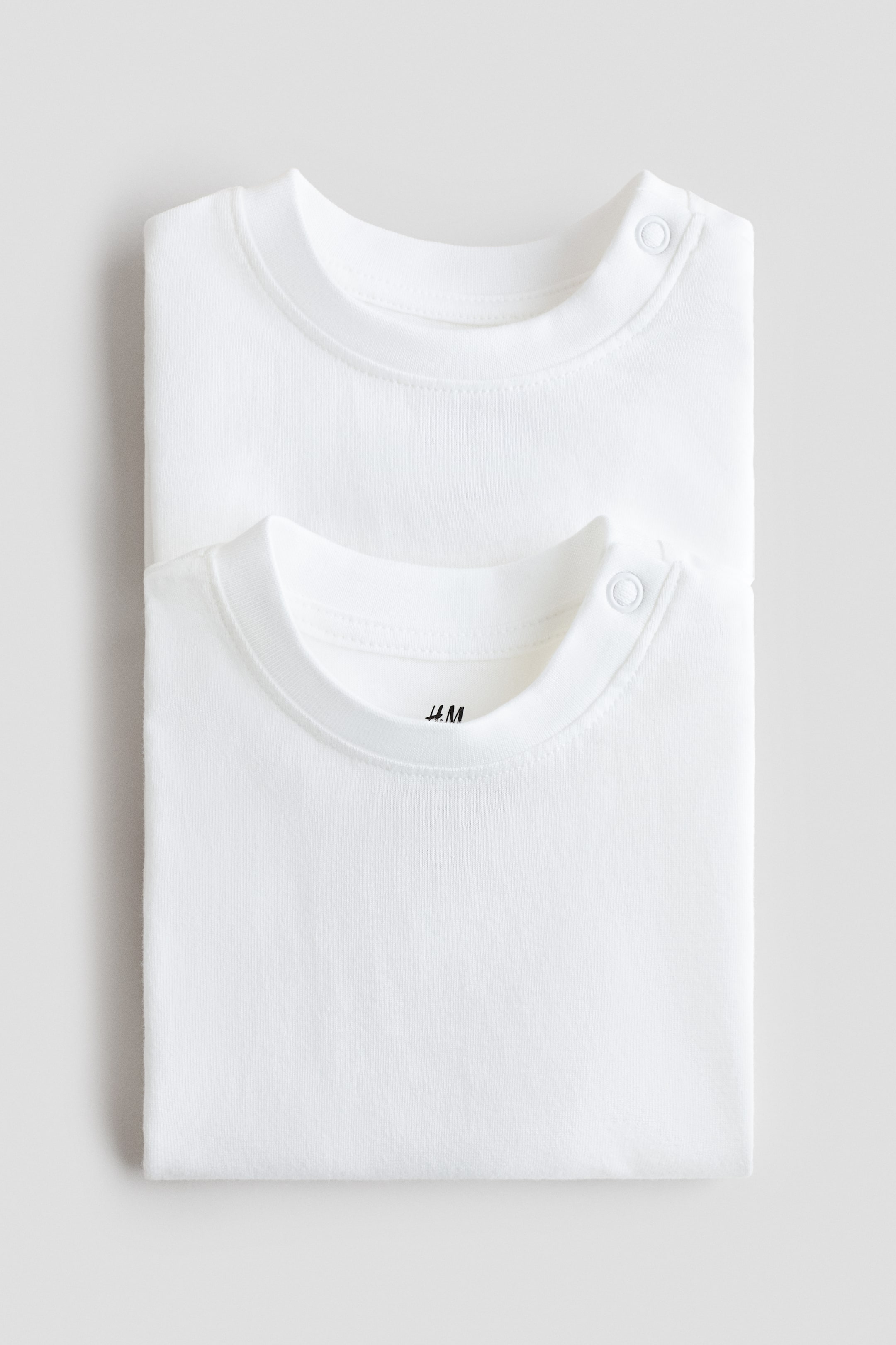 Lot de 2 T-shirts en coton