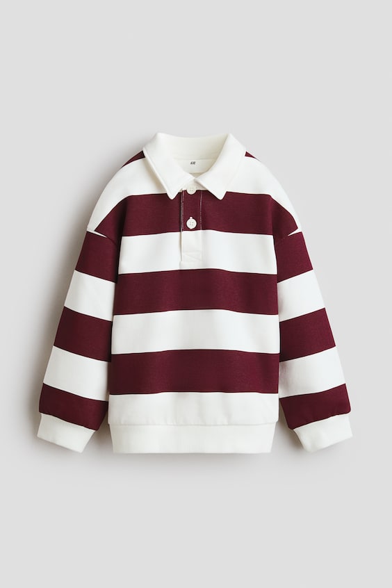 Детские рубашки H&M Cotton Rugby Shirt