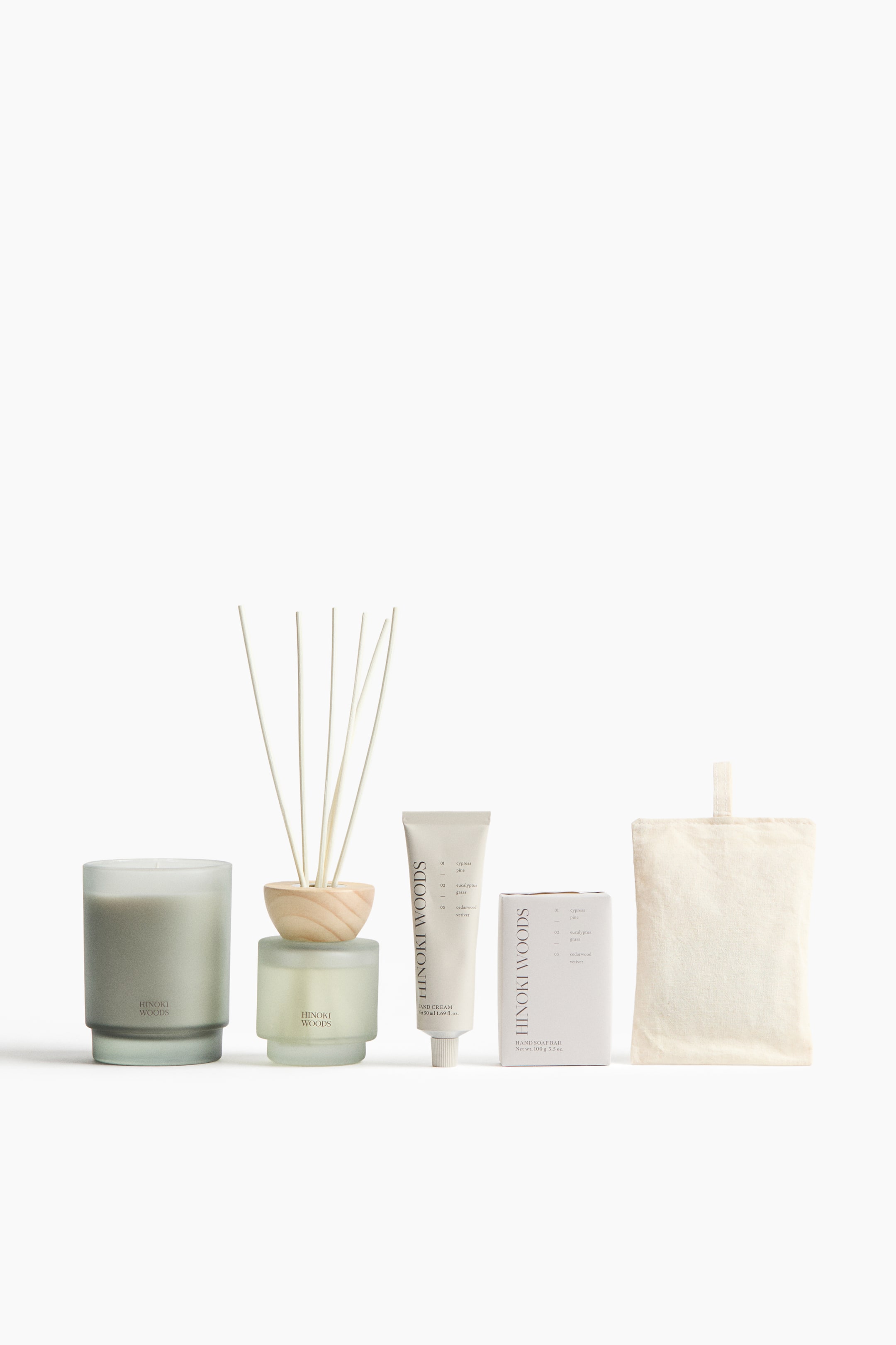 Frosted-Glass Scented Candle