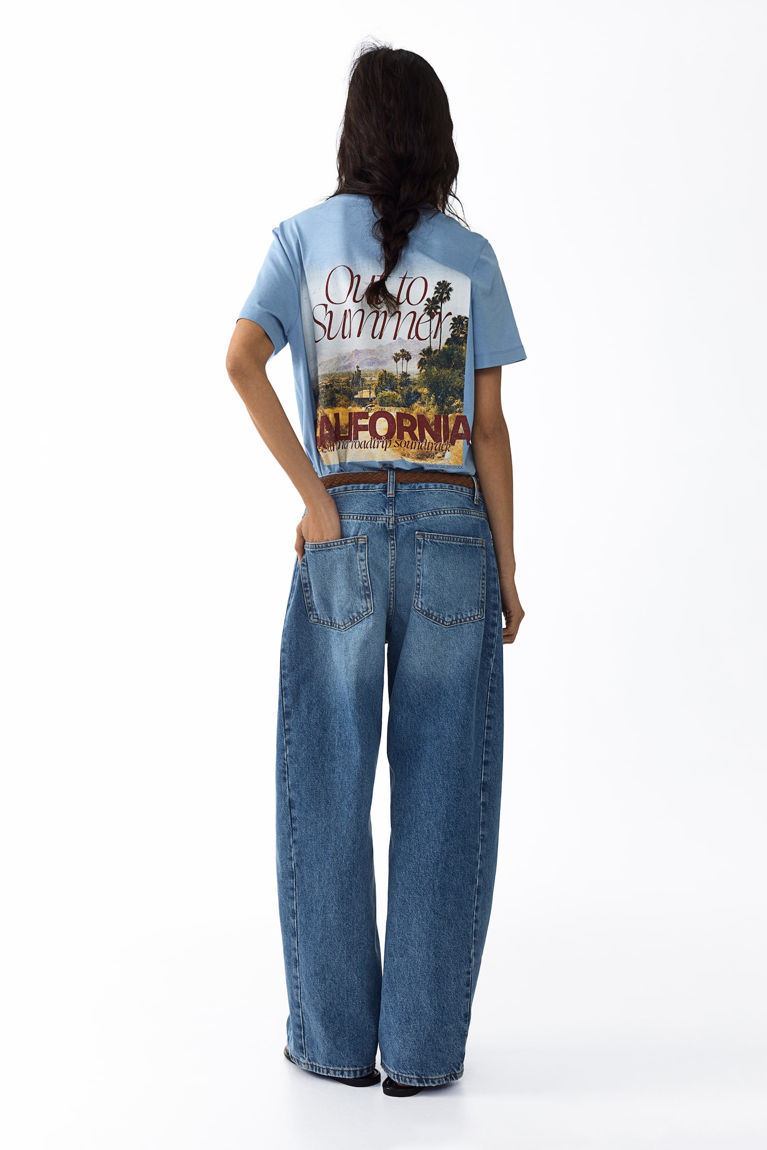 Barrel Regular Waist Jeans - 3