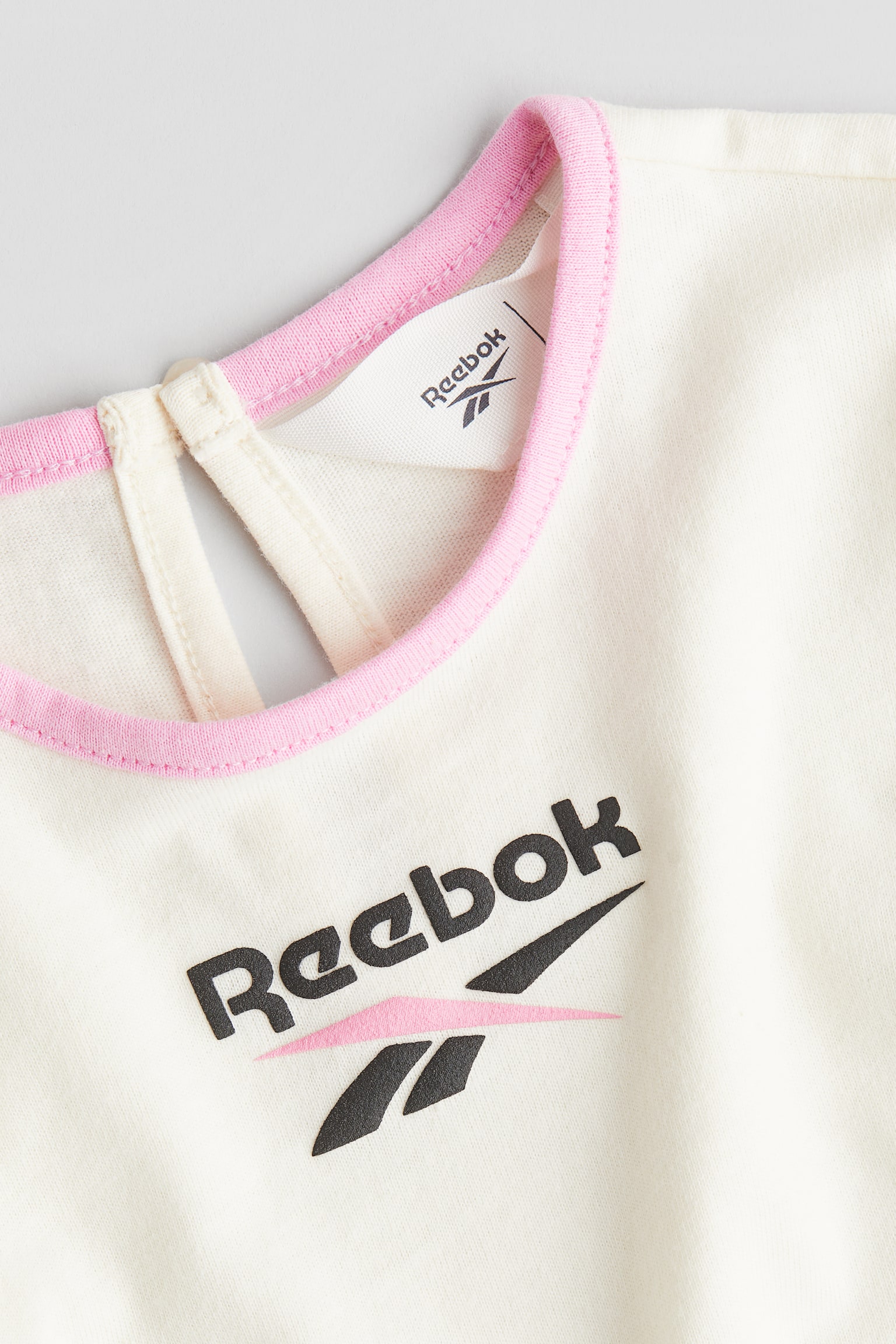 Print-motif T-shirt - White/Reebok - 3