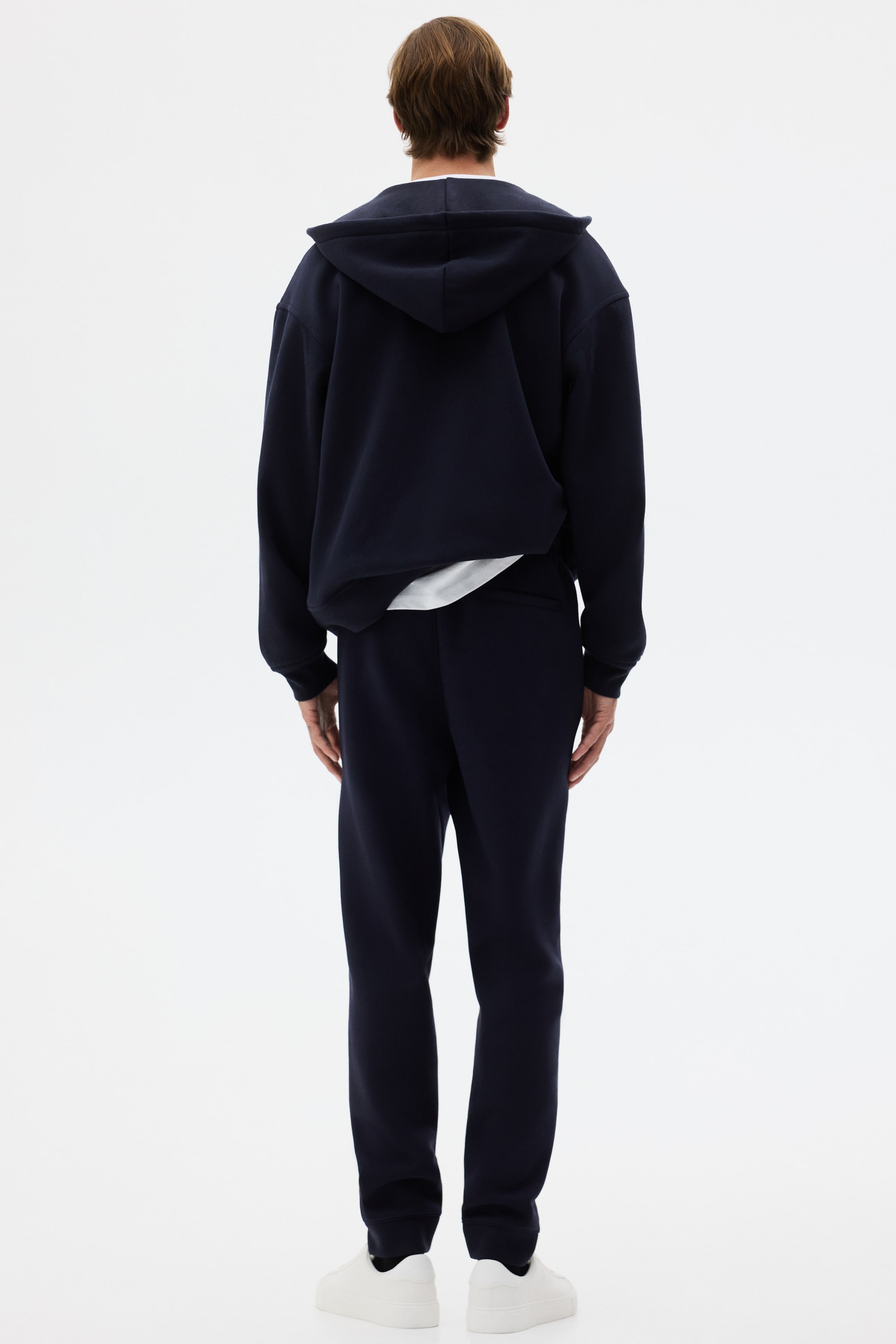 拡大画像を表示: レギュラーフィット スウェットパンツ - ダークブルー - Men | H&M JP 3