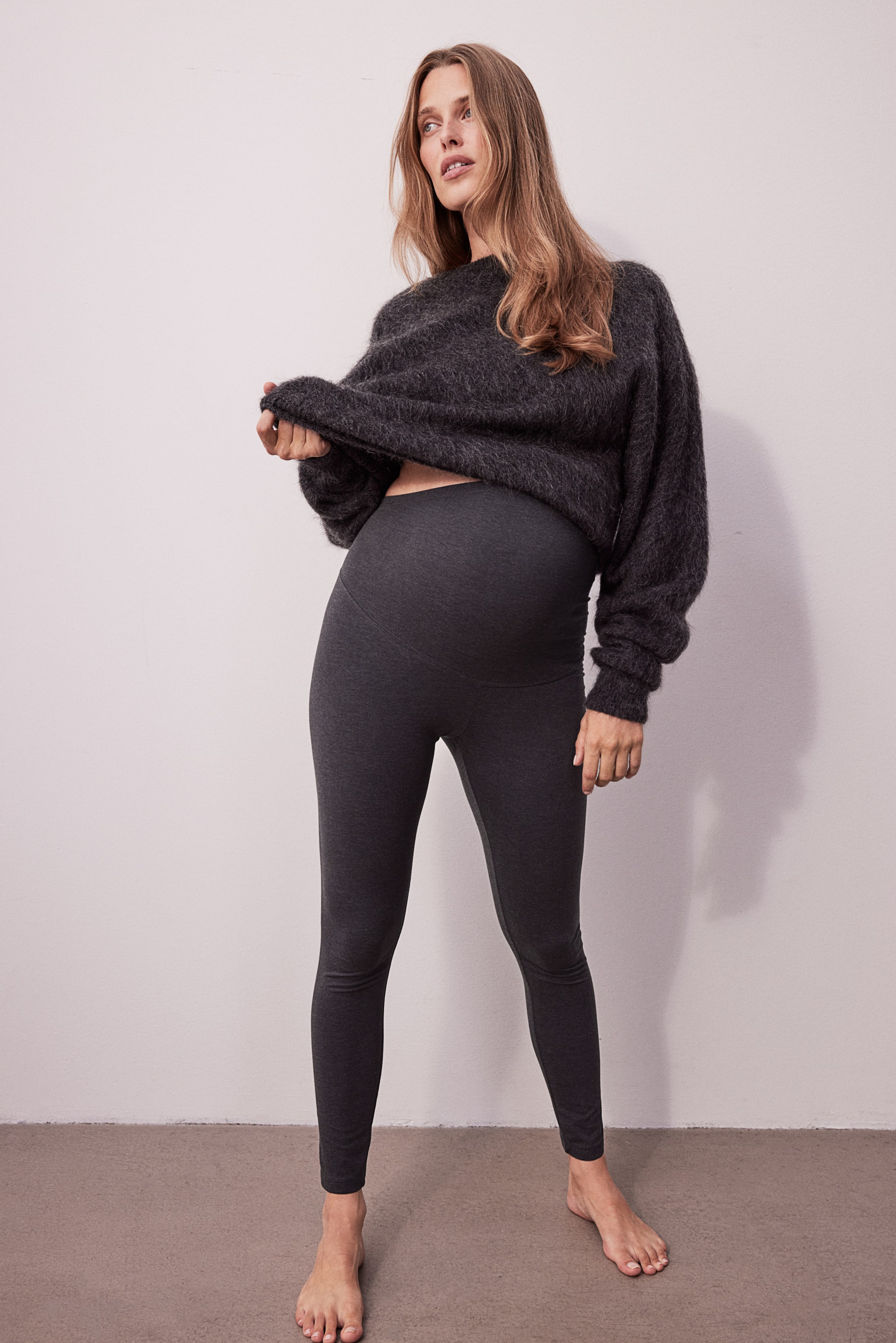 MAMA 2-pack Jersey Leggings