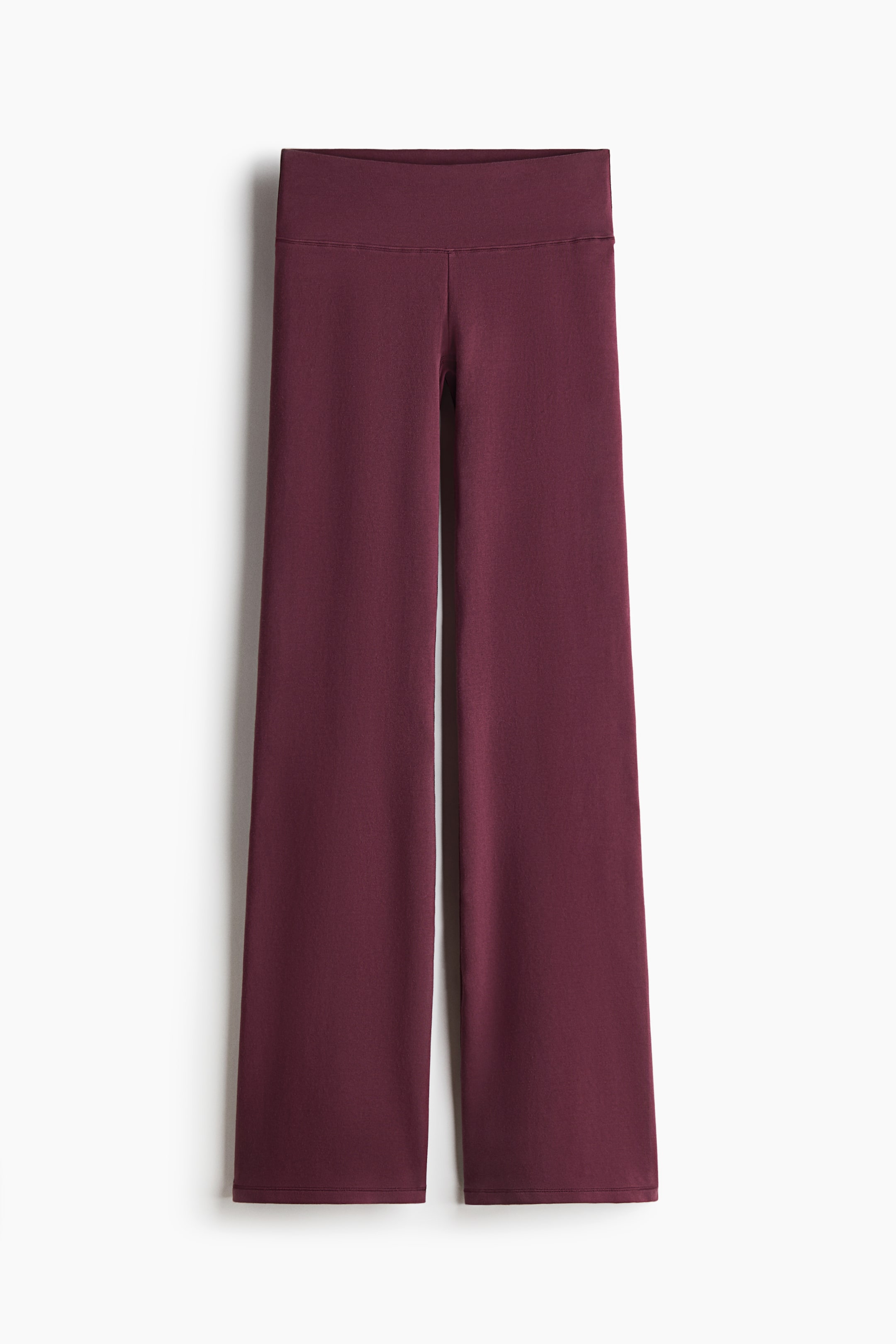 View larger image: Flared sports leggings - Light burgundy - Ladies | H&M US 1