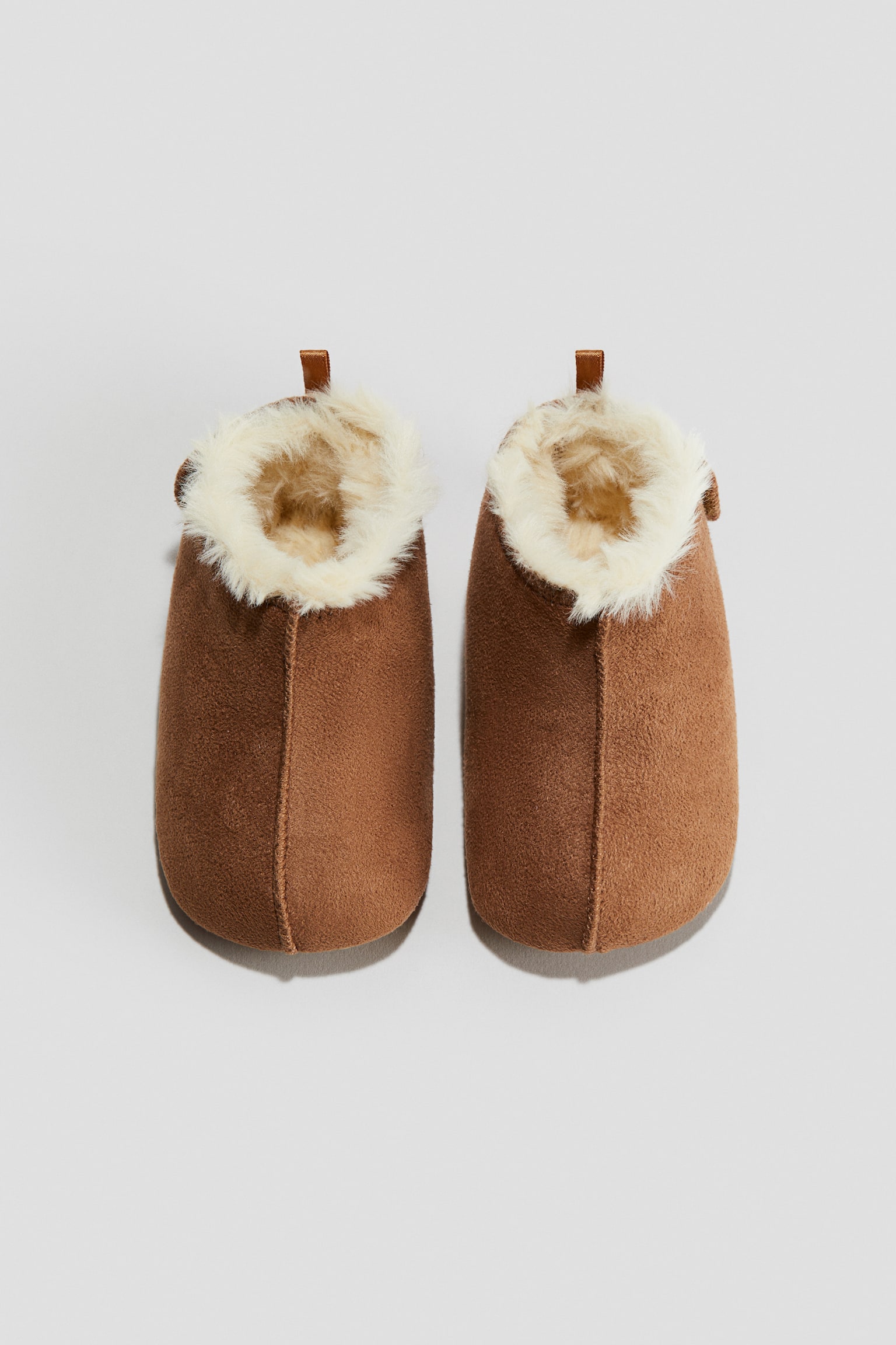 Детские тапочки H&M Soft-Sole Indoor, цвет: Светлый коричневый — фото 3