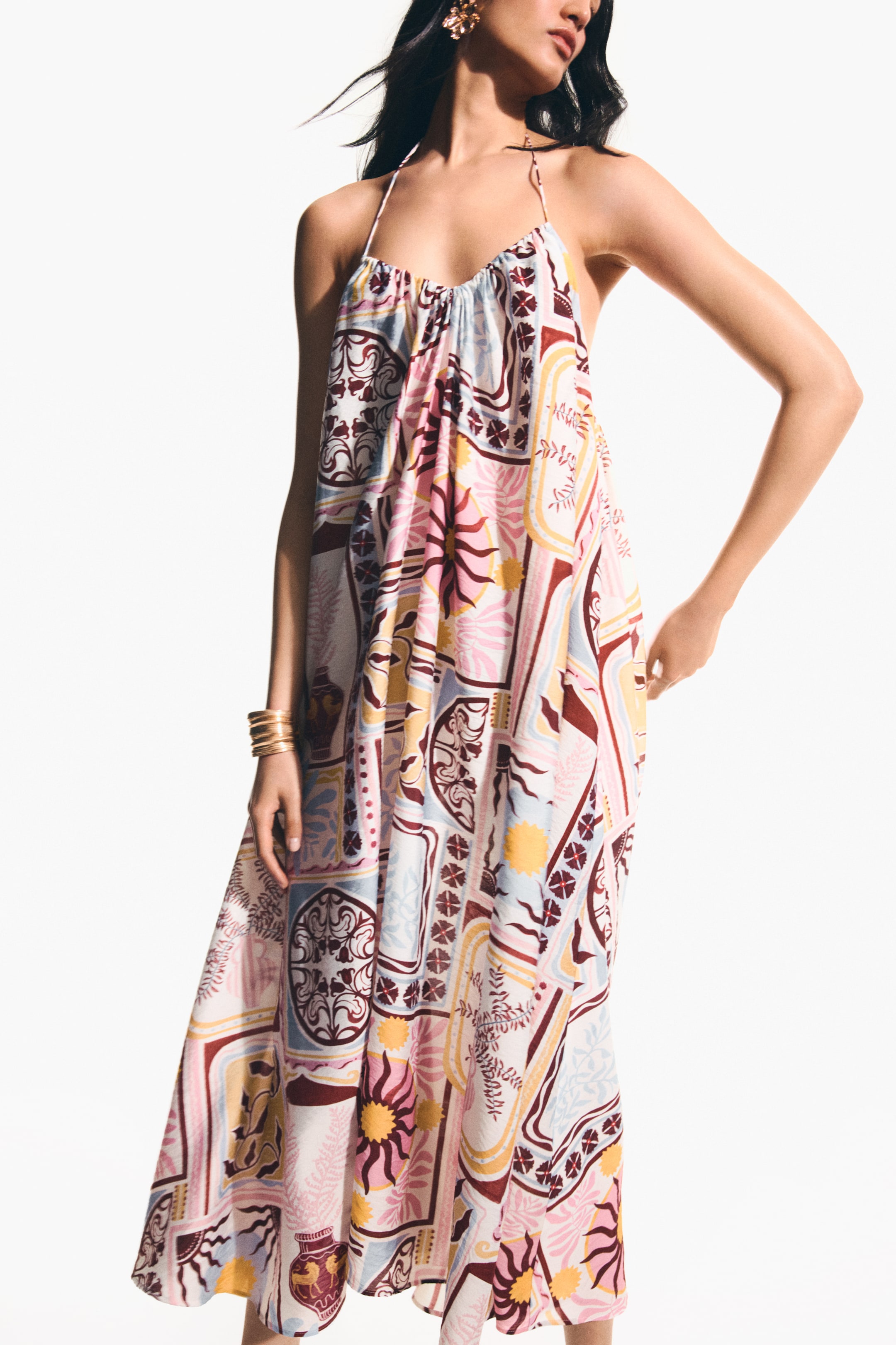 Voluminous Maxi Dress