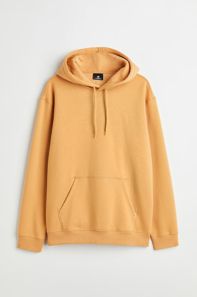 Relaxed Fit Hoodie - Orange/Black/White/Light grey marl/dc/dc/dc/dc/dc/dc/dc/dc/dc/dc/dc - 1