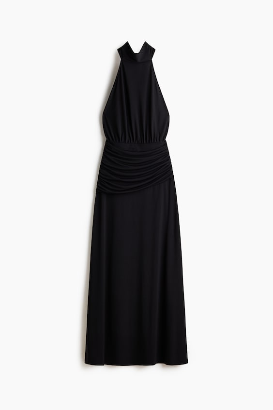 Женские платья H&M Draped Halterneck Dress