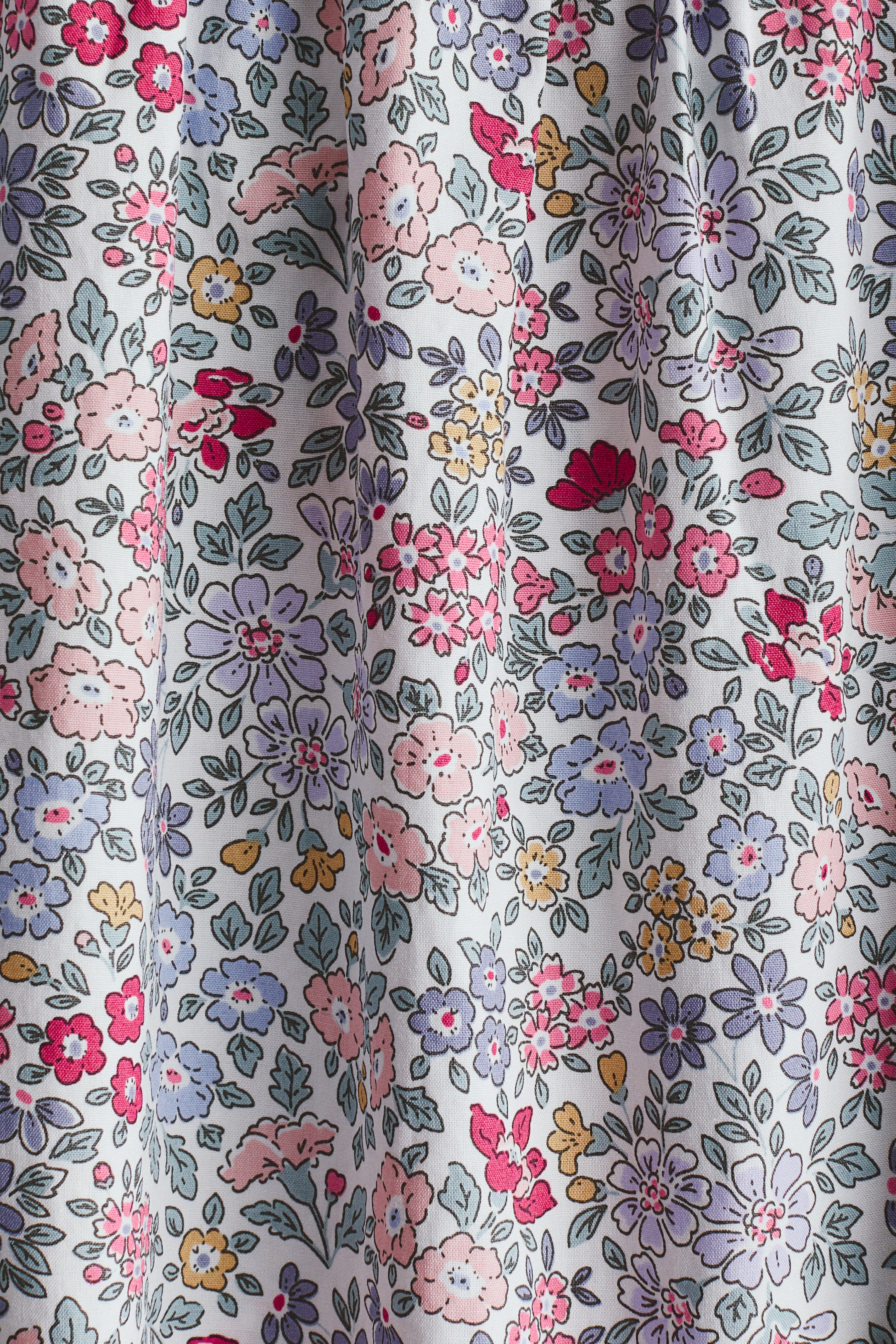 Ampliar la imagen: Mono de algodón - Azul claro/Floreado - Kids | H&M MX 4