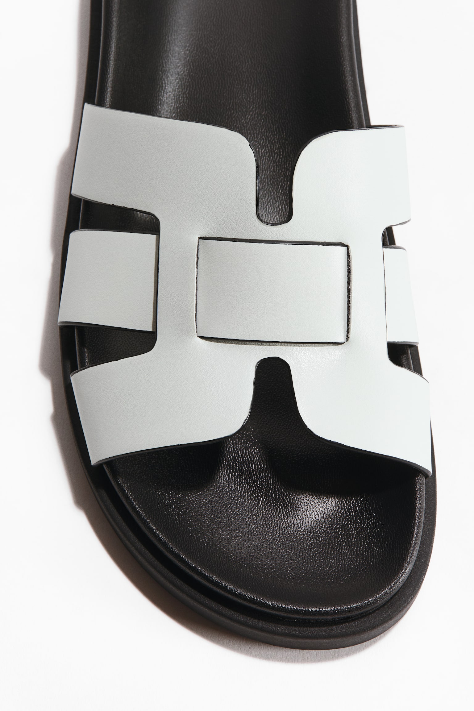 Sandals - White/Black/Black/Dark brown - 3