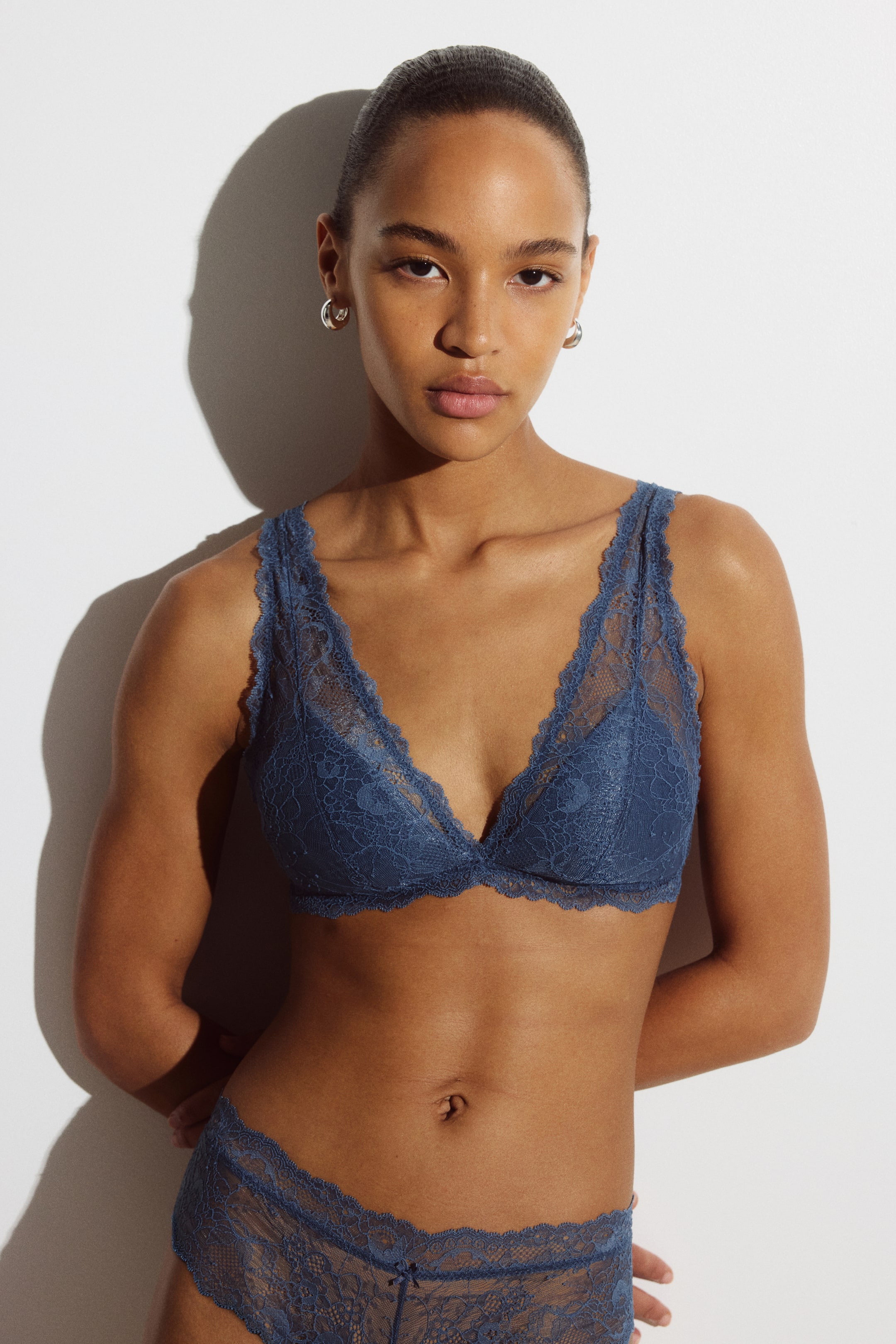 Padded Soft-Cup Lace Bra