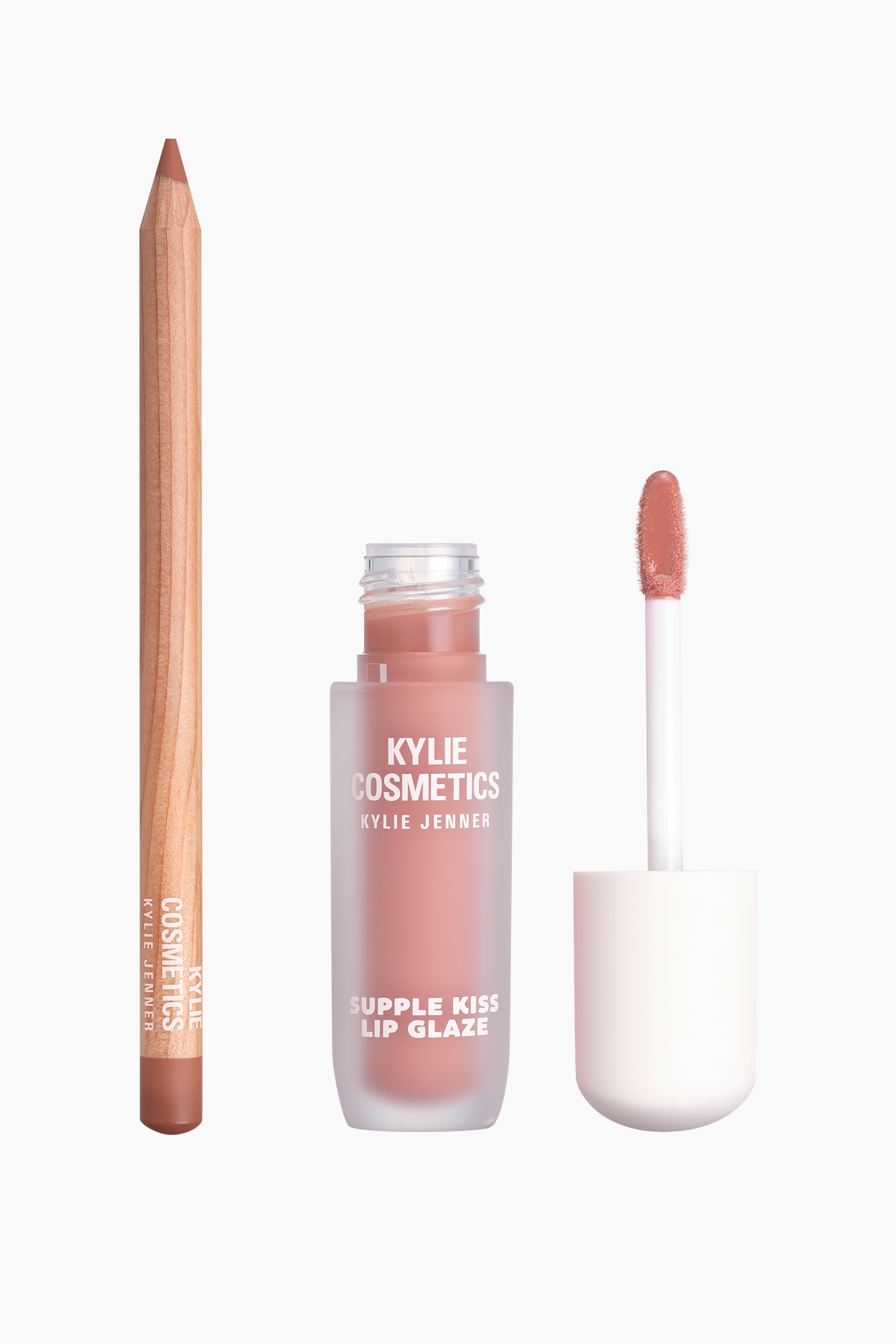 Kylie Cosmetics - Glossy Lip Kit - 717 Coconut 2.0
