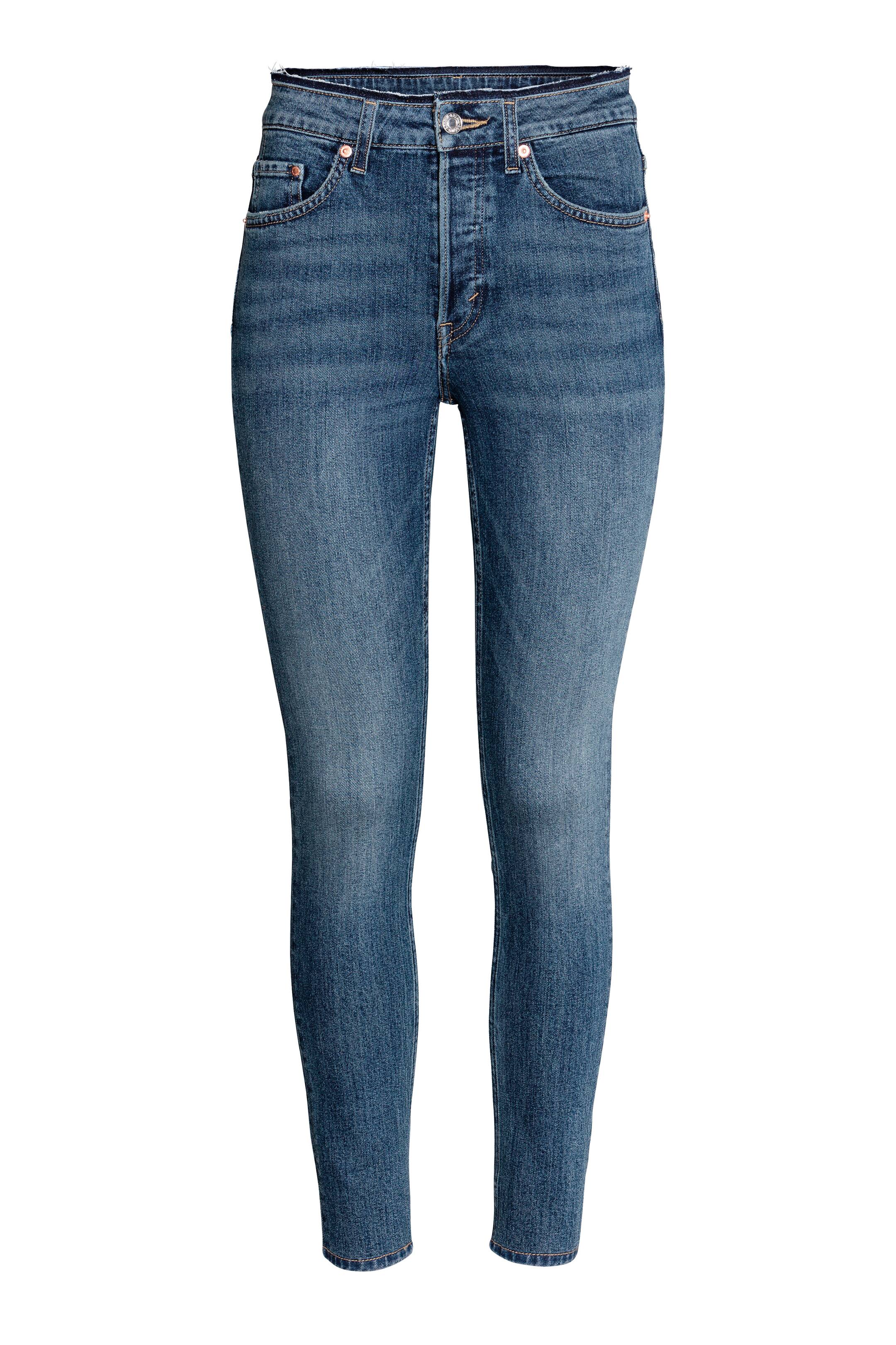 Voir une image plus grande: Jean ajusté Longueur cheville - Dark denim blue - Ladies | H&M CA 1