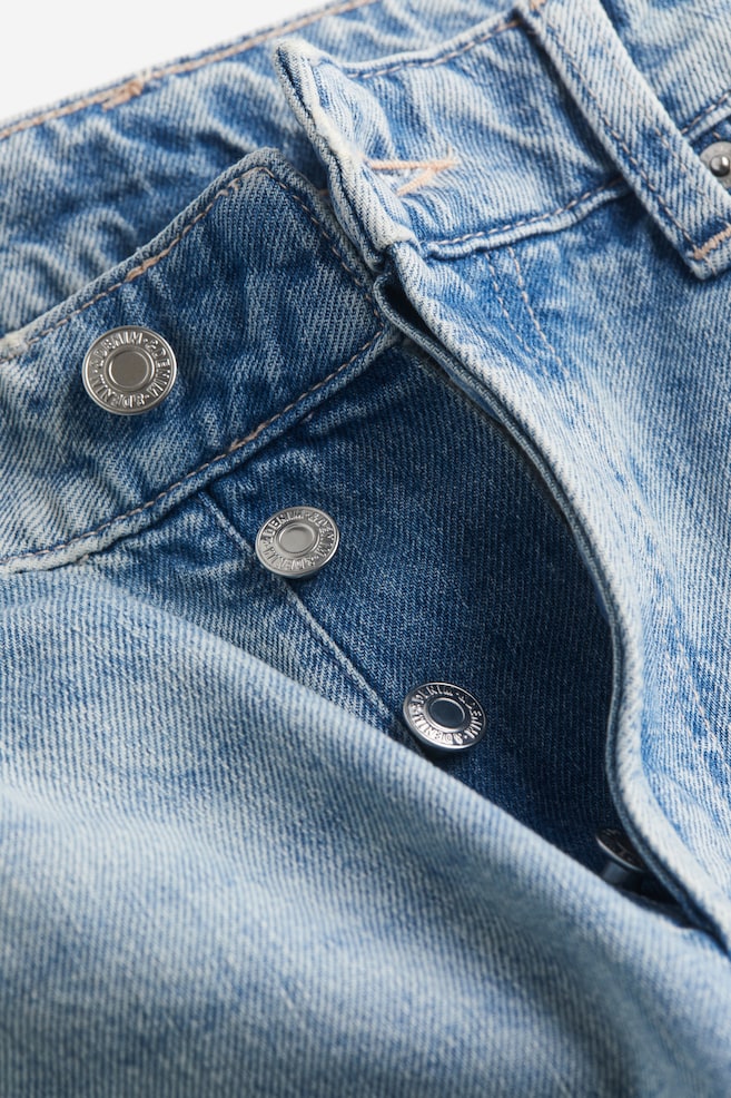 Curvy Fit Baggy Low Jeans - Blu denim chiaro/Blu denim chiaro/Bianco/Beige/dc - 4
