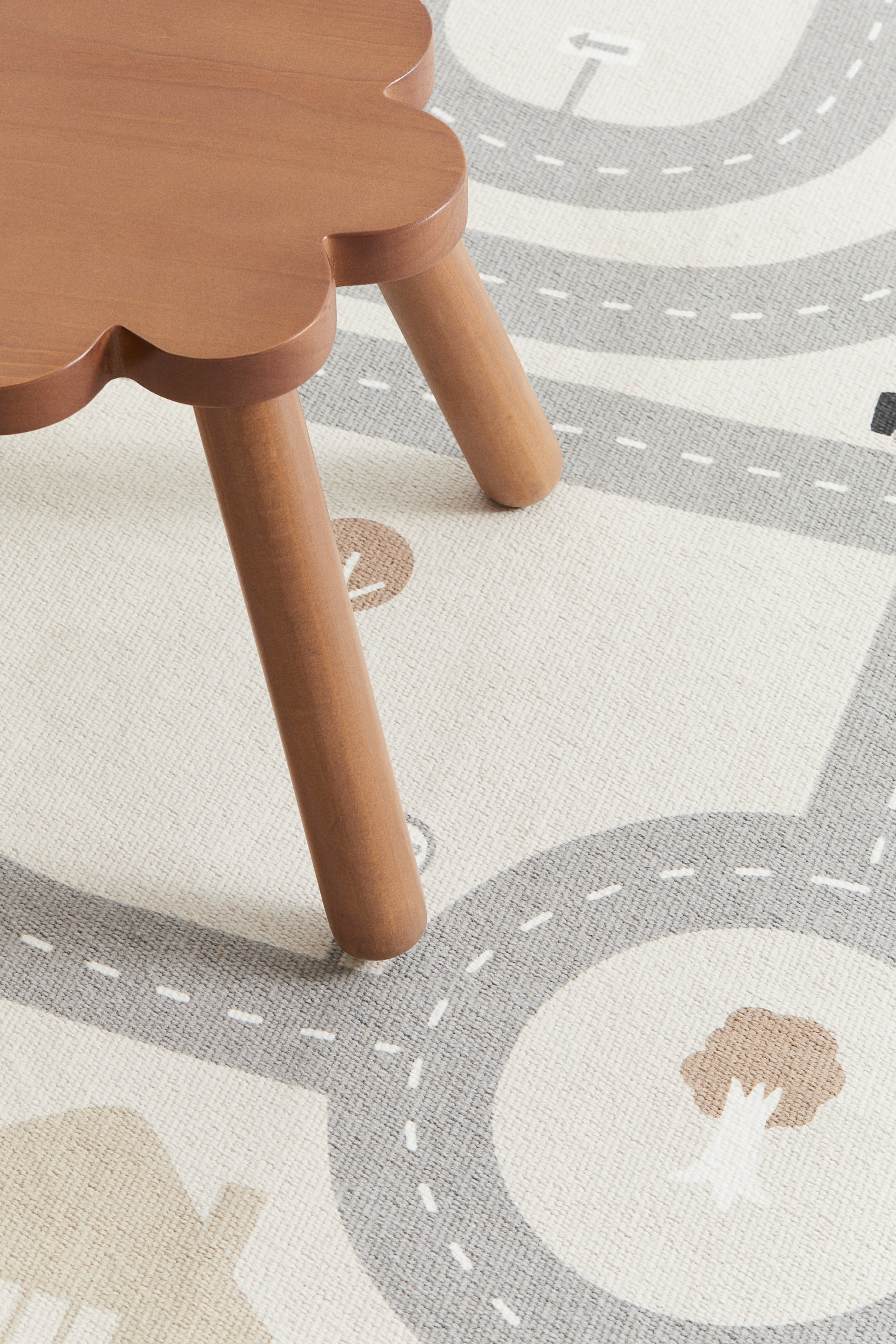 Road Playmat - Light Beige City Roads - Home All 