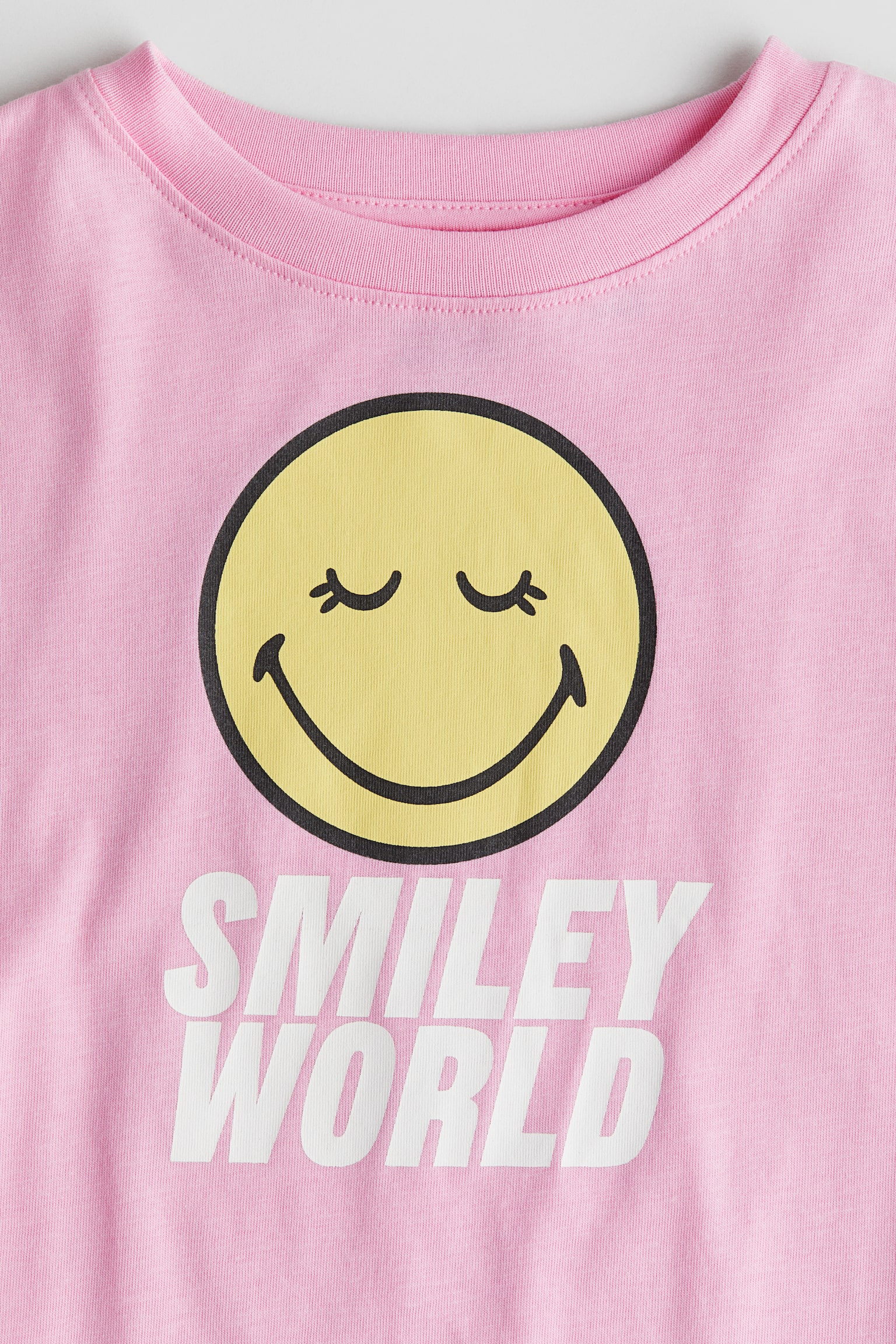 Printed T-shirt - Pink/SmileyWorld®/Red/Peanuts/White/Frozen/White/Lilo & Stitch/Green/Minnie Mouse/White/Hello Kitty/Light pink/Bluey/Red/Minnie Mouse - 2