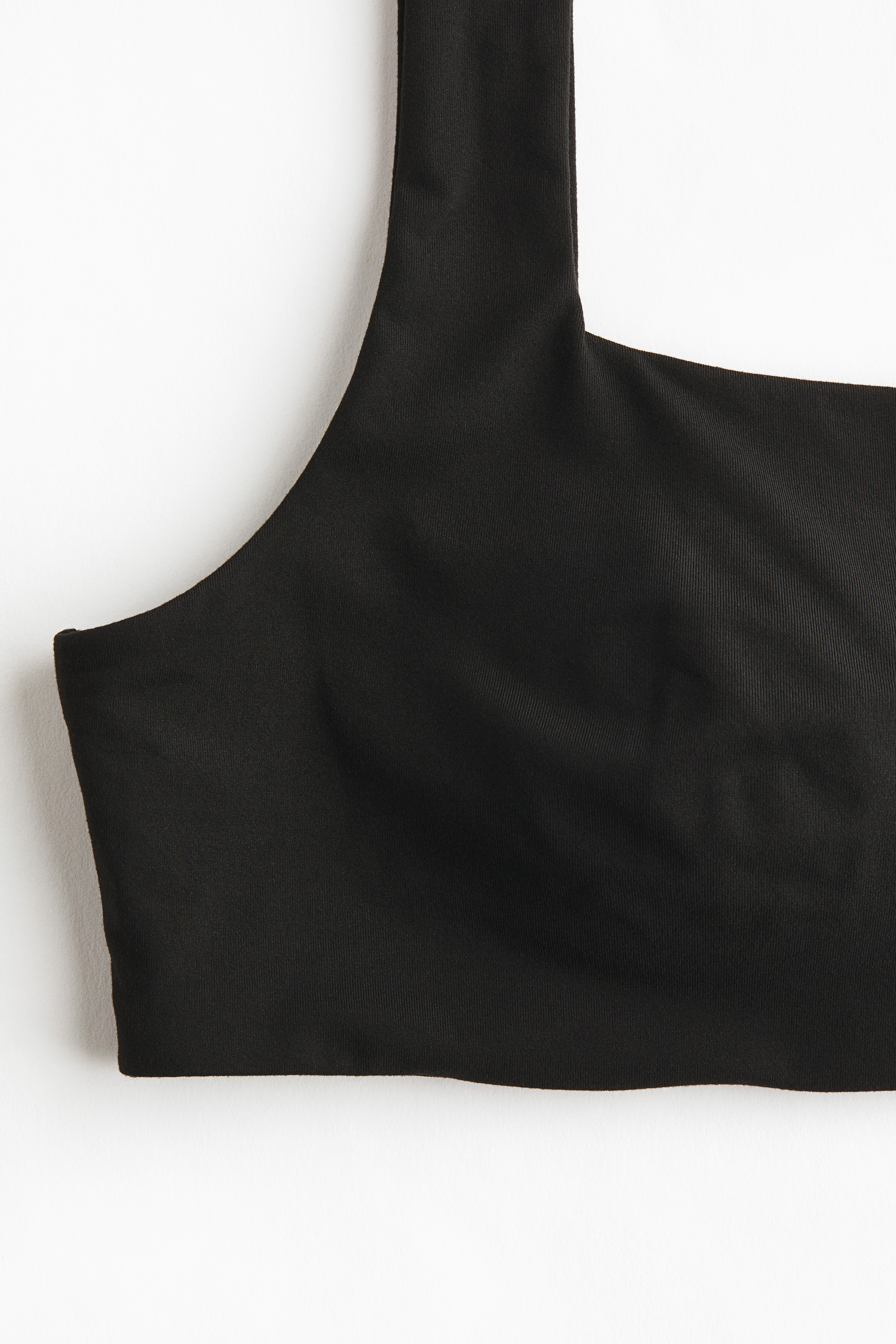 Padded soft microfibre bra
