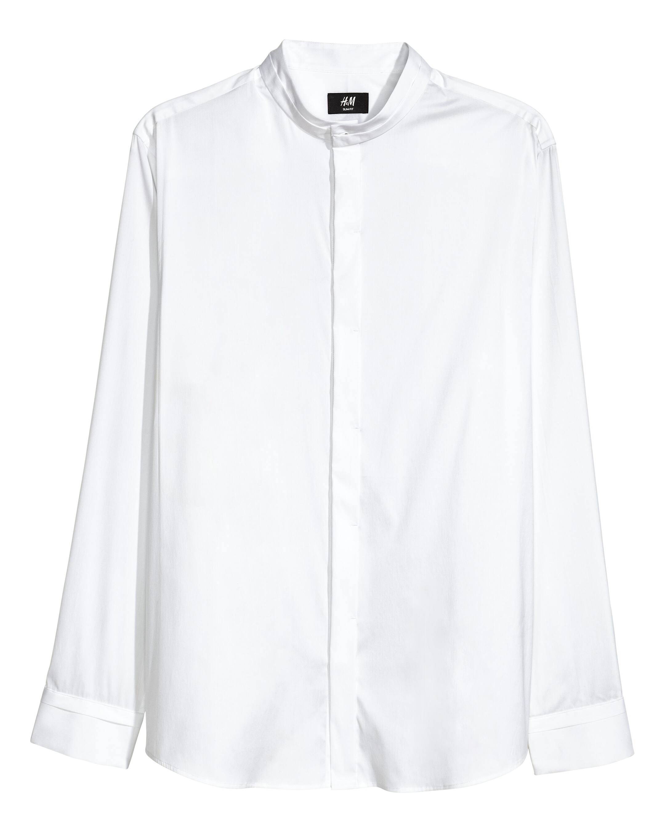 View larger image: Shirt Slim fit - White - Men | H&M CA 1