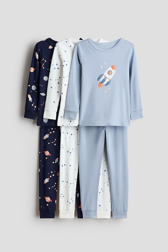 Пижама Snug для детей, 3 шт. — H&M