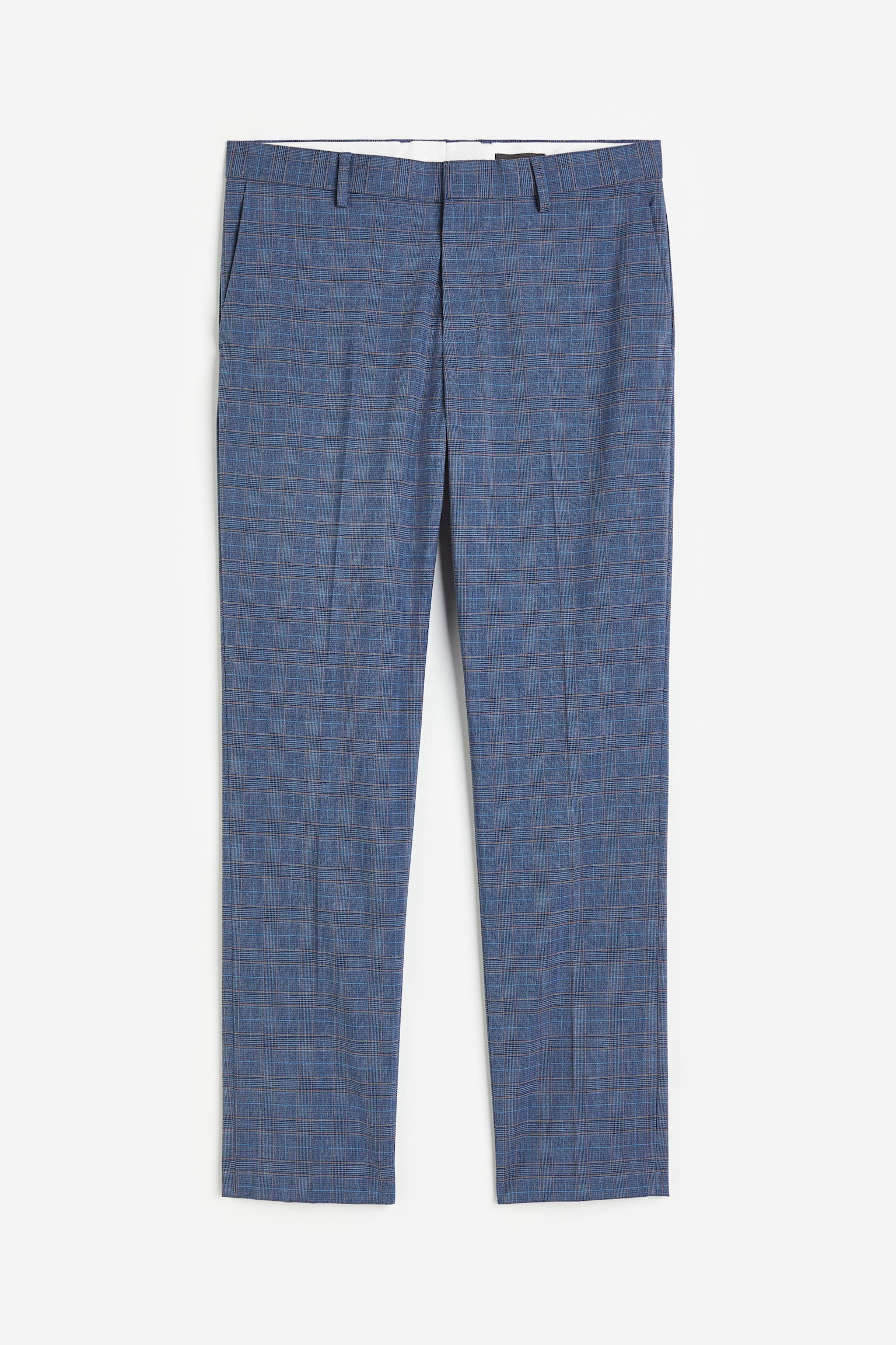 Slim Fit Suit Pants - Dark blue/Check - 2