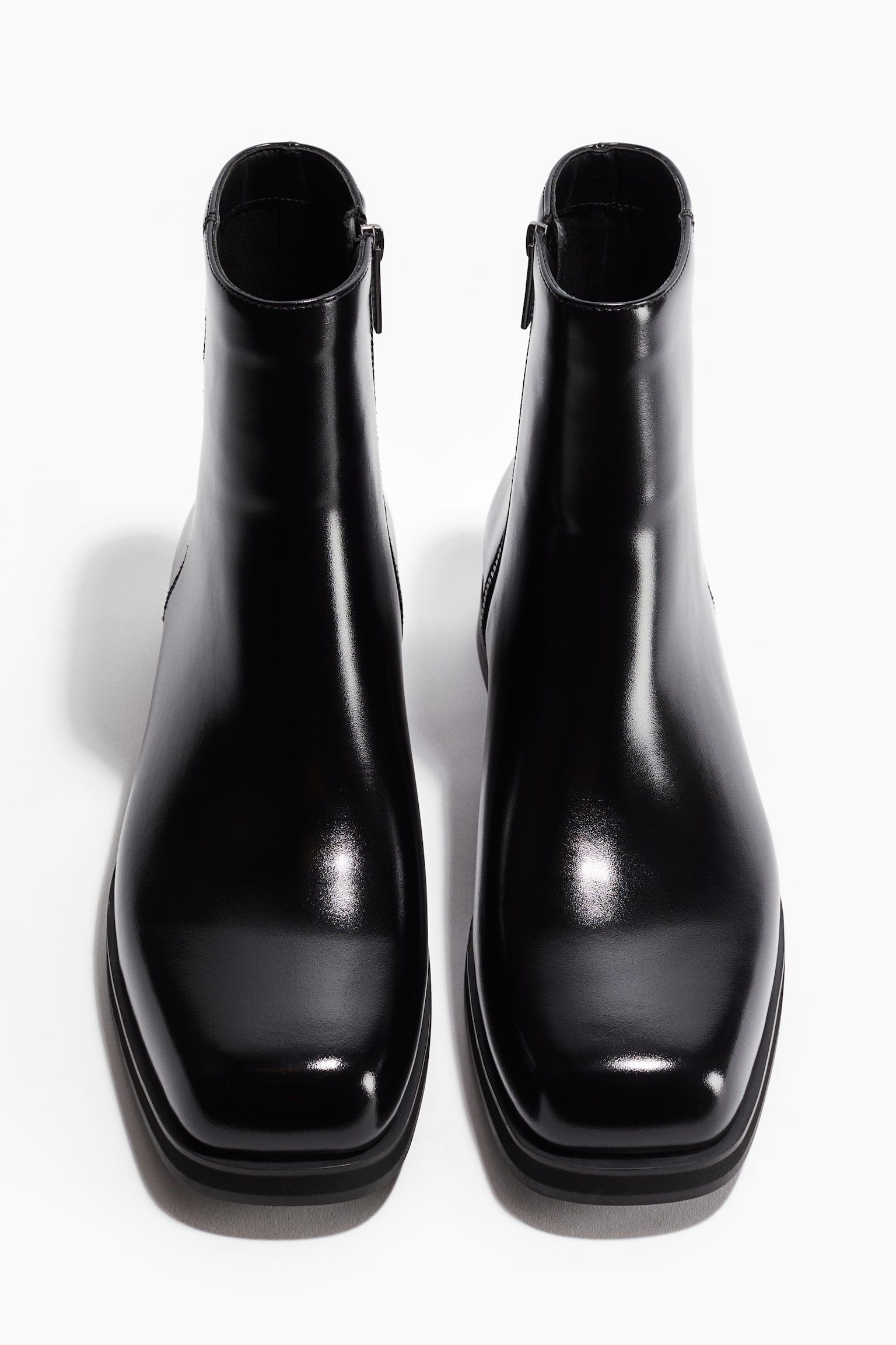 Zip-up boots - Black - 3