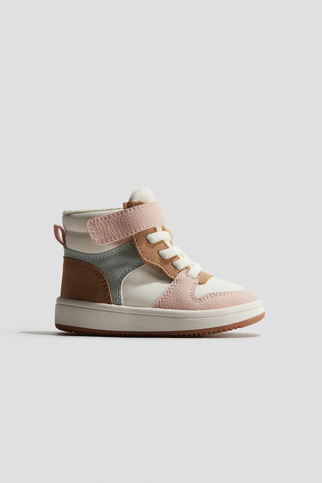 Sneakers à ouverture devant - Rose clair/turquoise/Bleu/Rose - 1