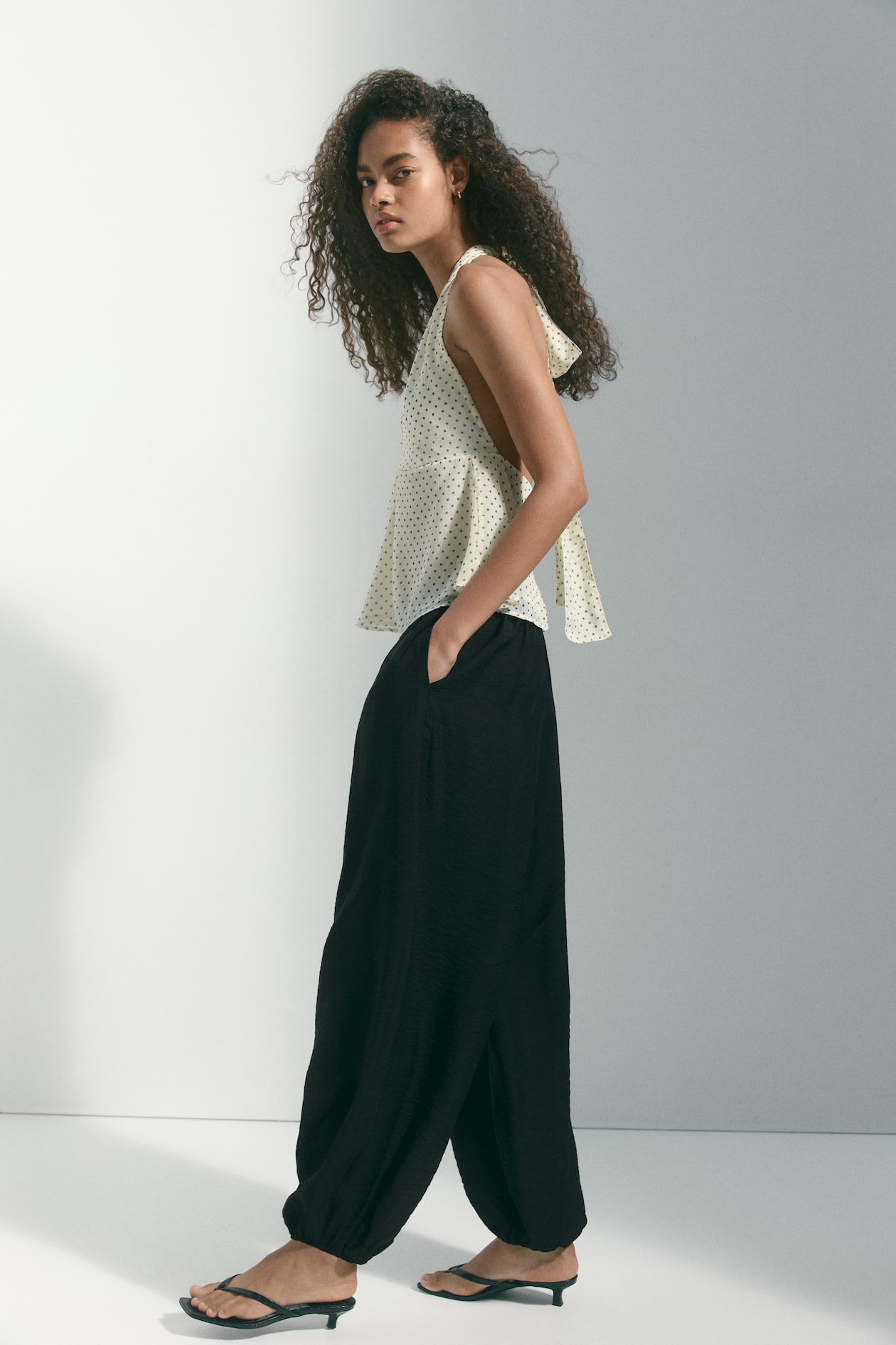 Balloon-Leg Pants - image 4