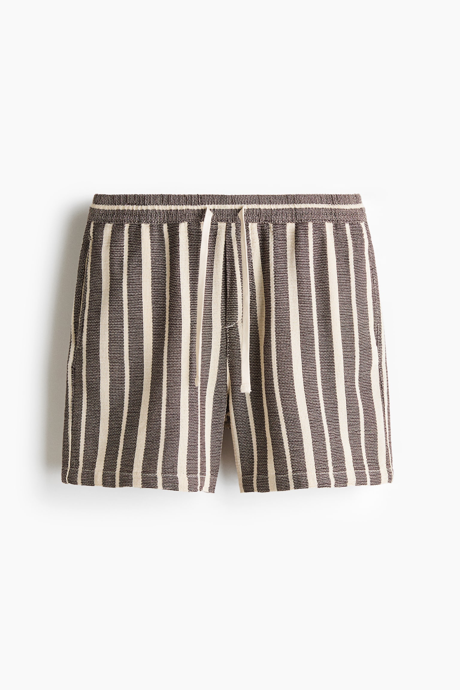 Quần short Regular Fit - Màu nâu/Kẻ/Cream/Striped/Dark green/Striped/Màu đen/Kẻ - 1