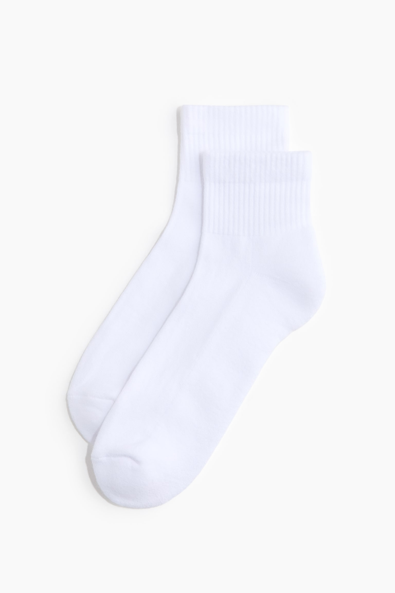 5-pack short socks with Lycra®-White - 3