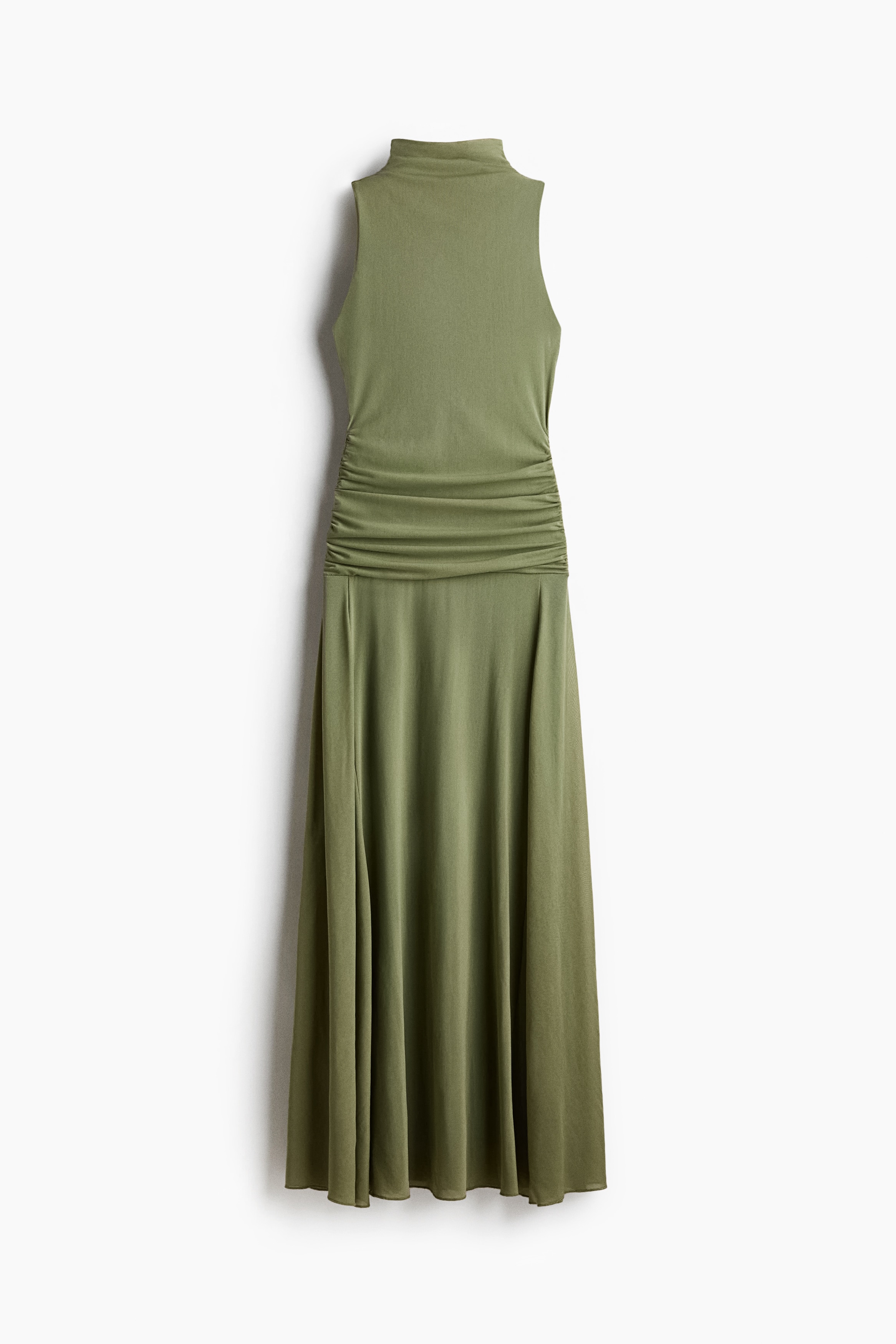 Gathered mesh dress - Kakigroen