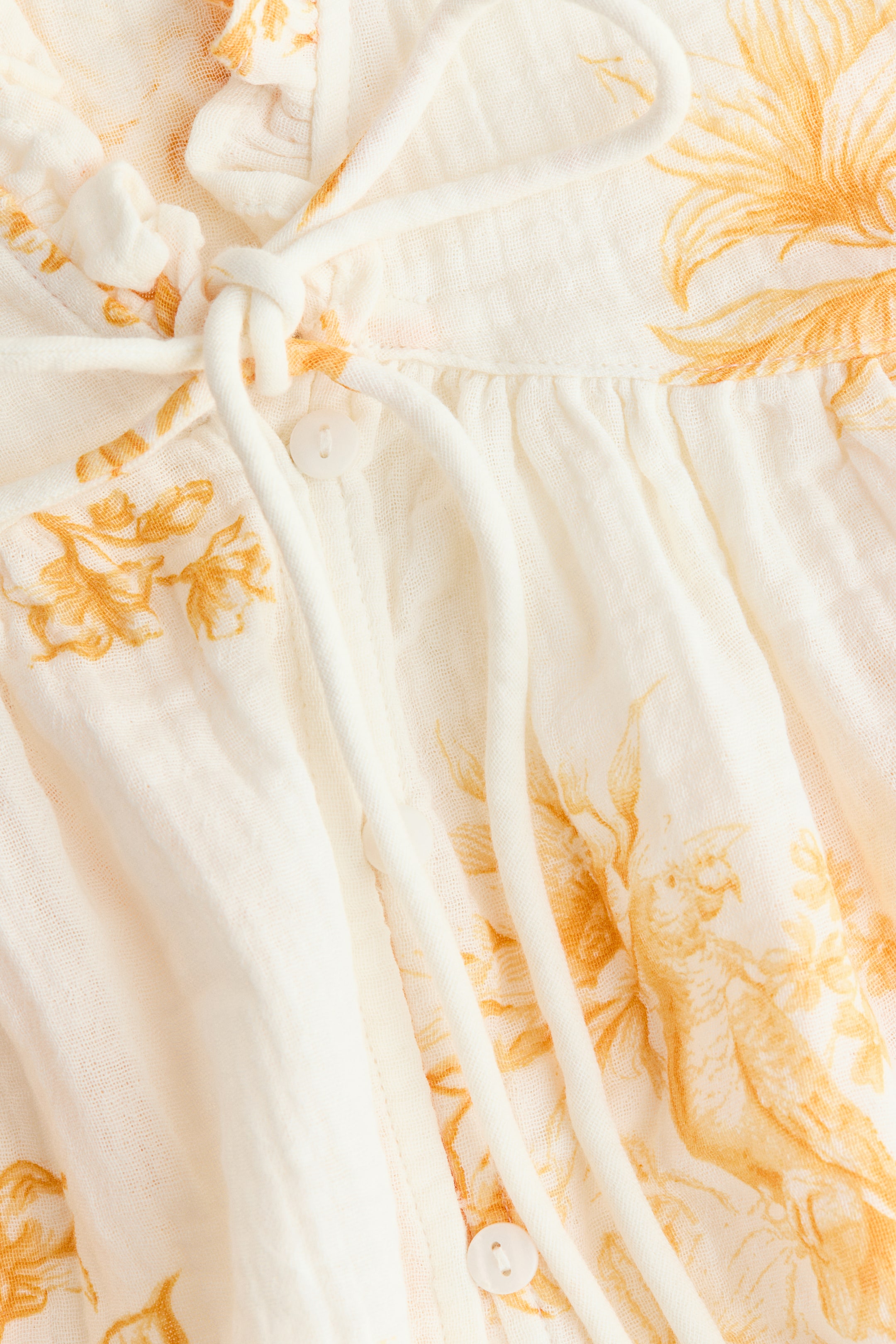 Muslin Peplum Top