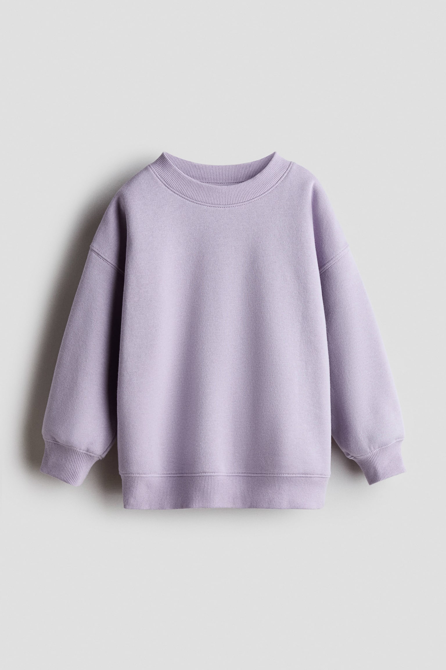 Oversized brushed-inside sweatshirt - Light purple/Dark grey/Hearts/Bubblegum pink/Cream/Light dusty pink/Pink/Hearts/White/Hearts/Cream/Hearts/Dusty green/Hearts/Light purple/Pink/Striped/Dark red/Light beige/Hearts