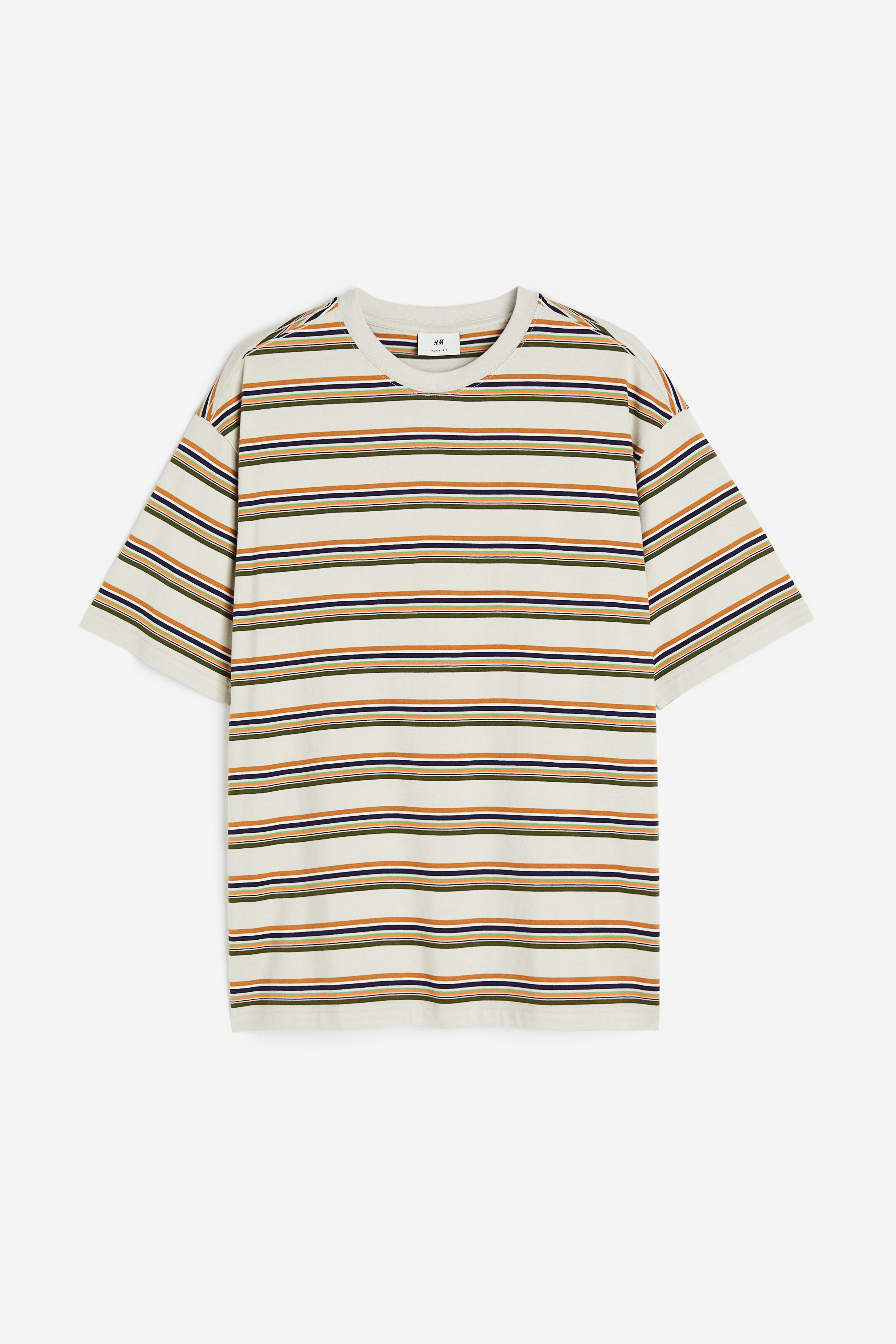 H&m striped t shirt hotsell