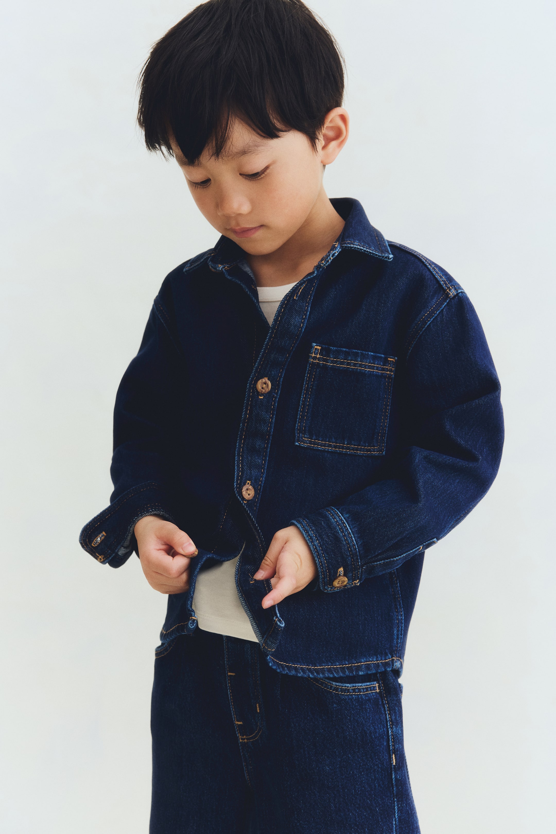 Denim overshirt