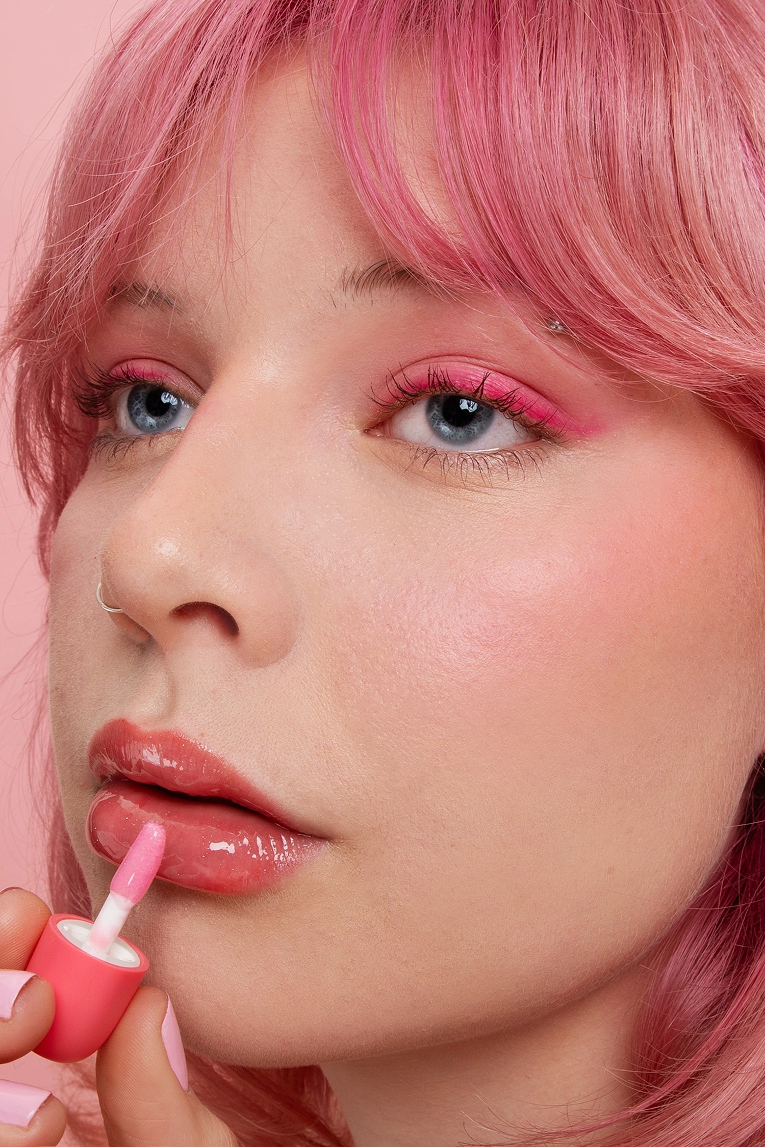 Lipgloss Heart Lip Duo - Strawberry & Vanilla/Candy & Vanilla