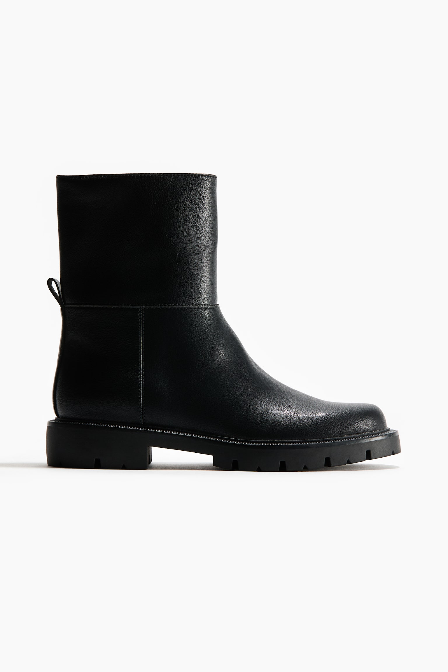 Enkelboots - Zwart/Donkerbruin/Taupe