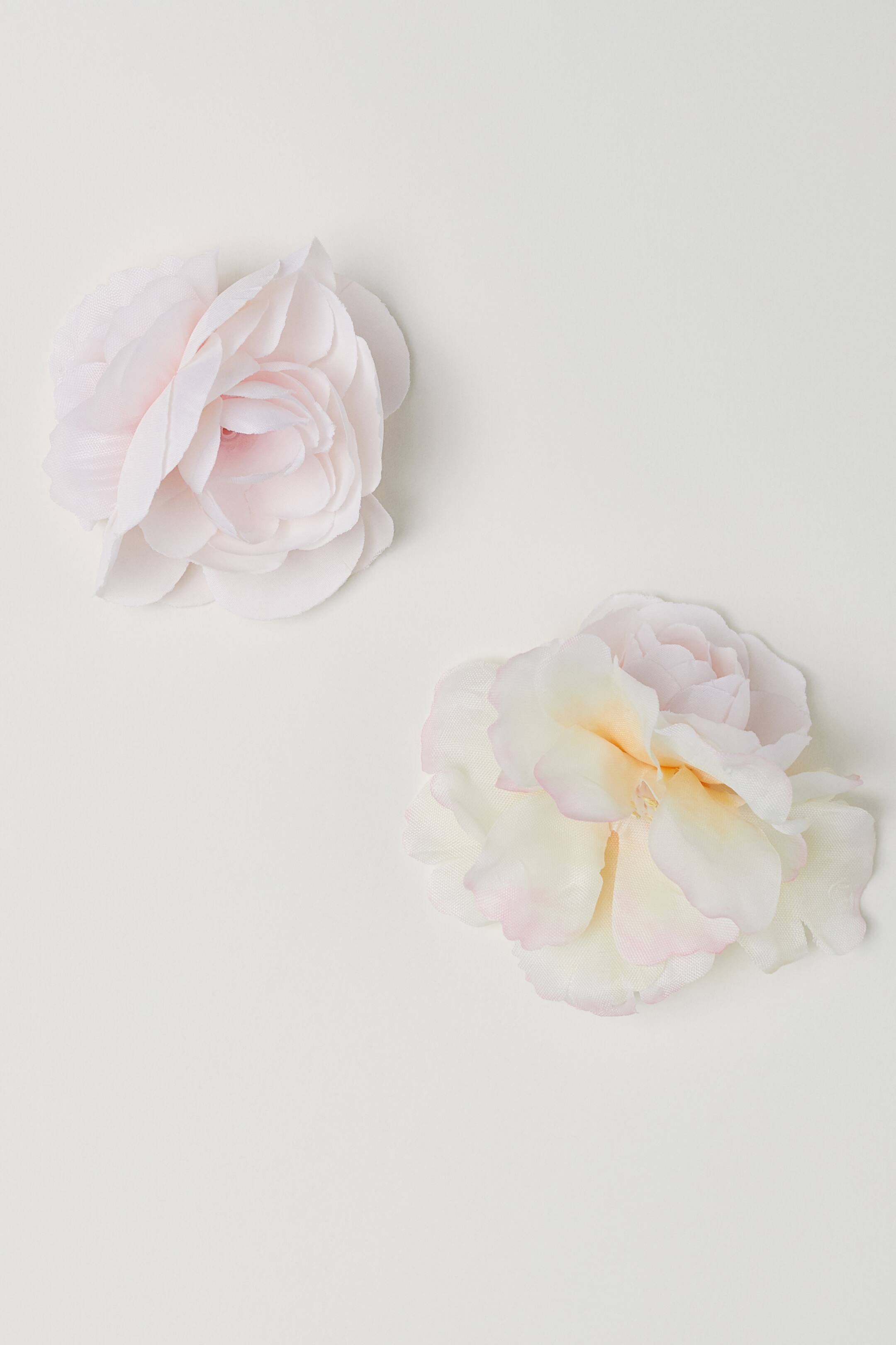 View larger image: 2-pack hair clips - Light pink - Kids | H&M 1