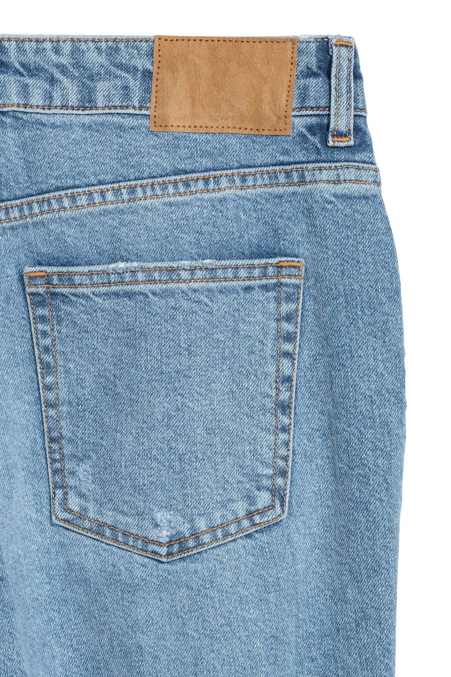Boyfriend Slim Low Jeans - Light denim blue - 2