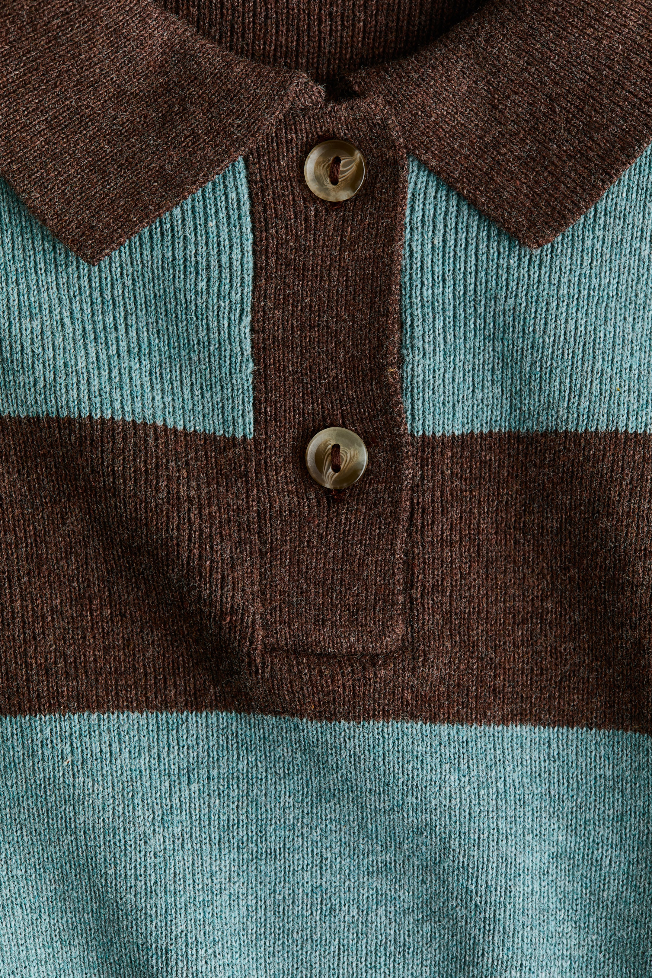 Детские свитеры H&M Cotton-Knit Polo Sweater — фото 5