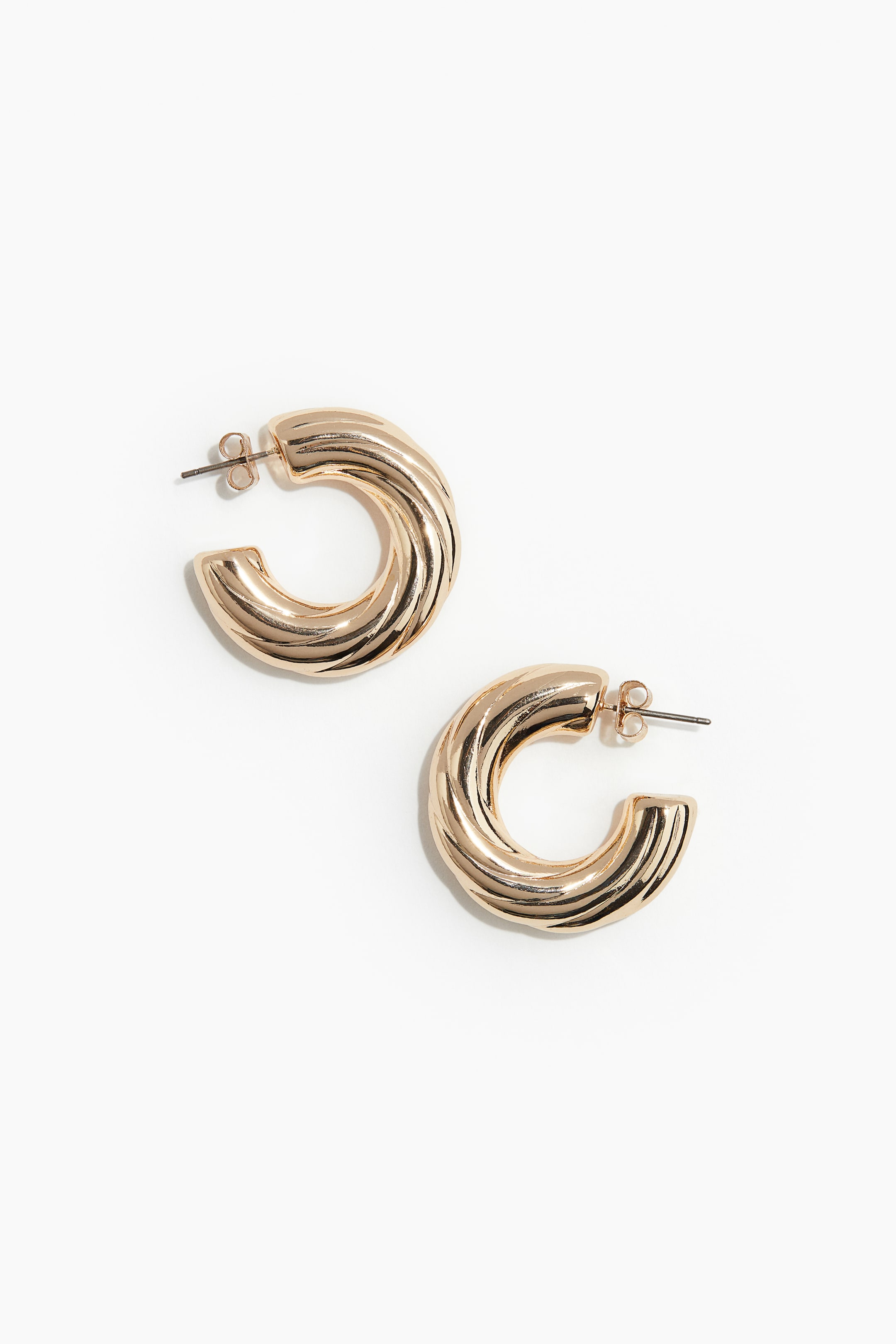 Twisted Hoop Earrings