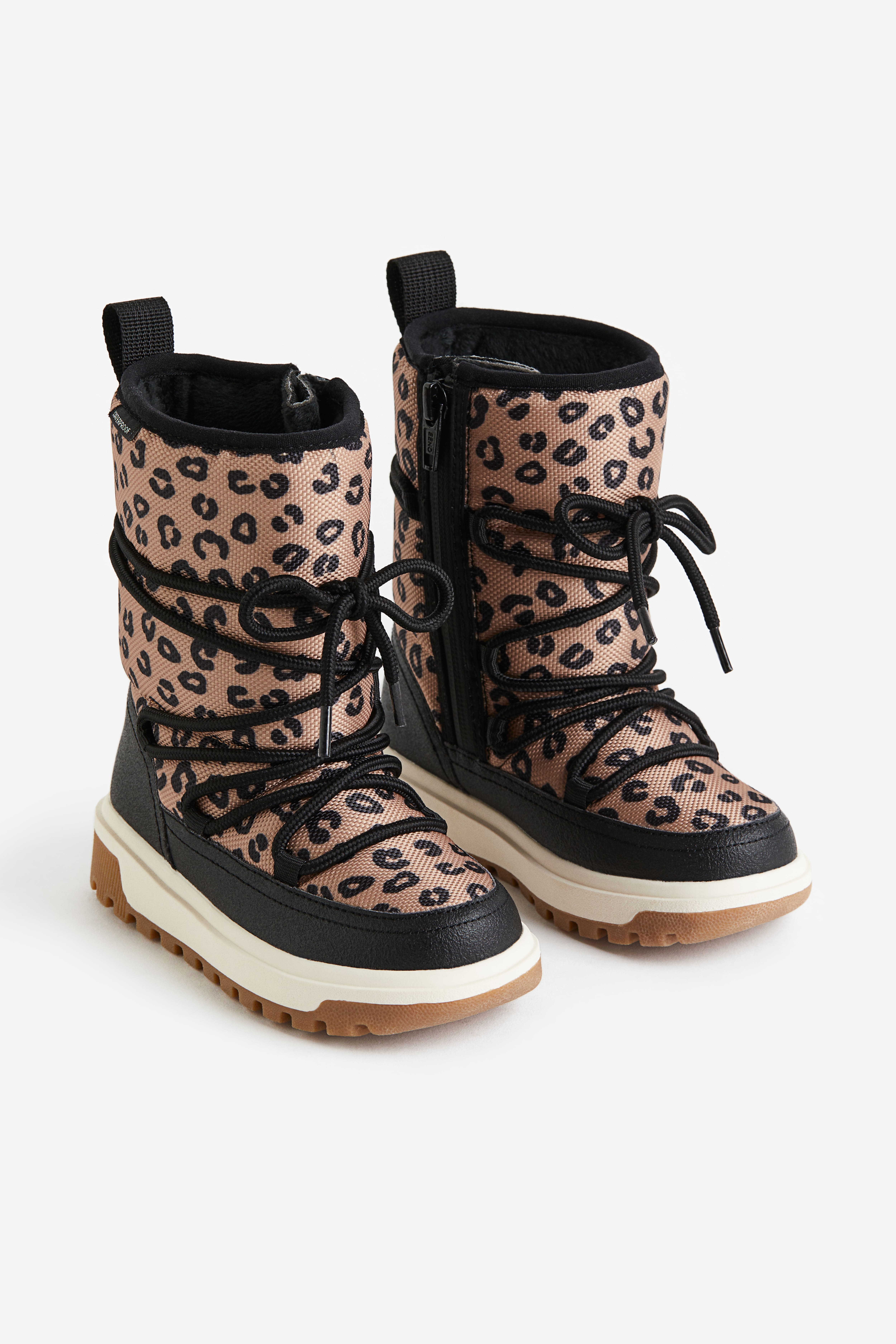 Animal print boots next best sale