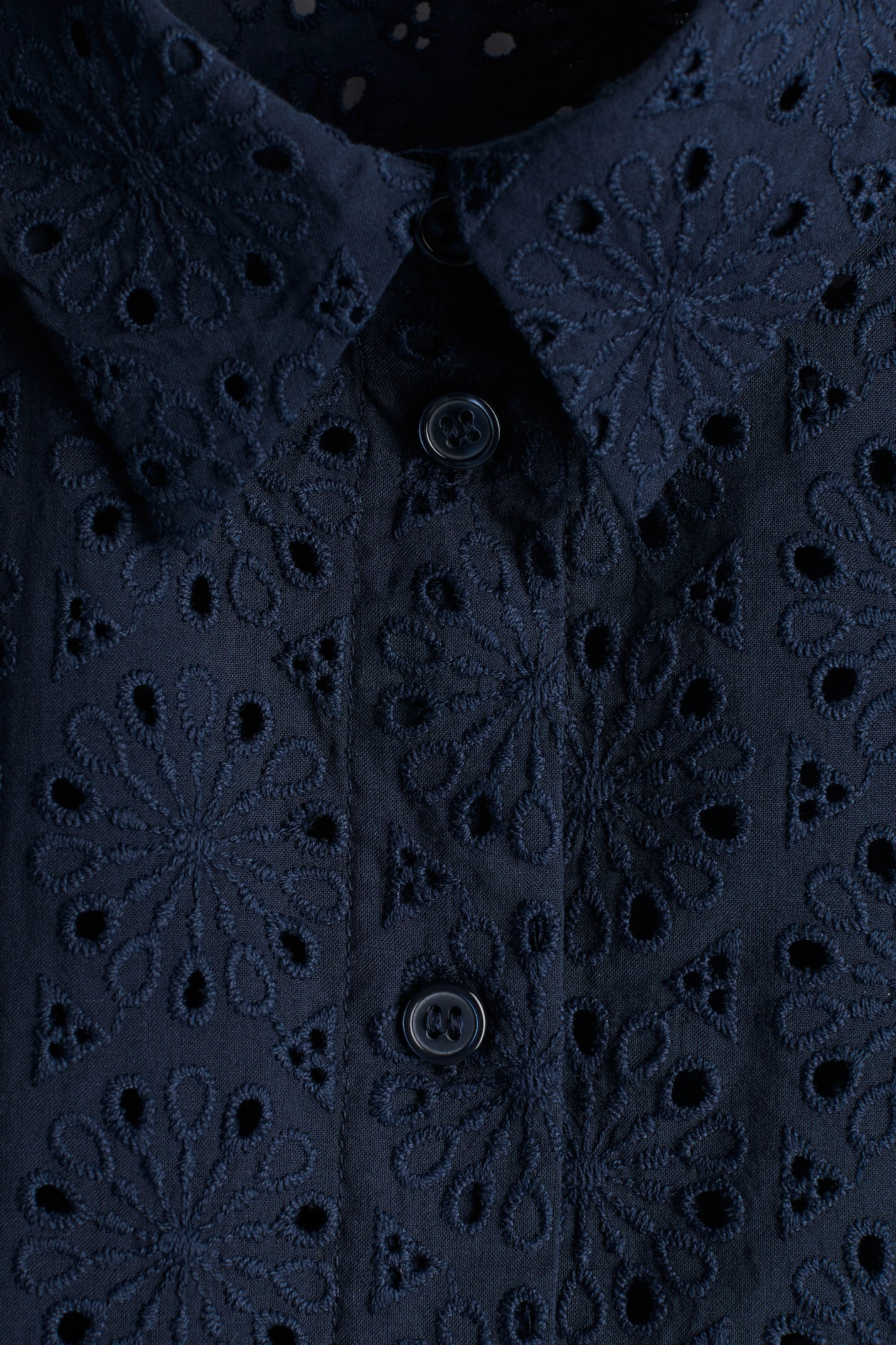 Eyelet Embroidered Shirt - image 4