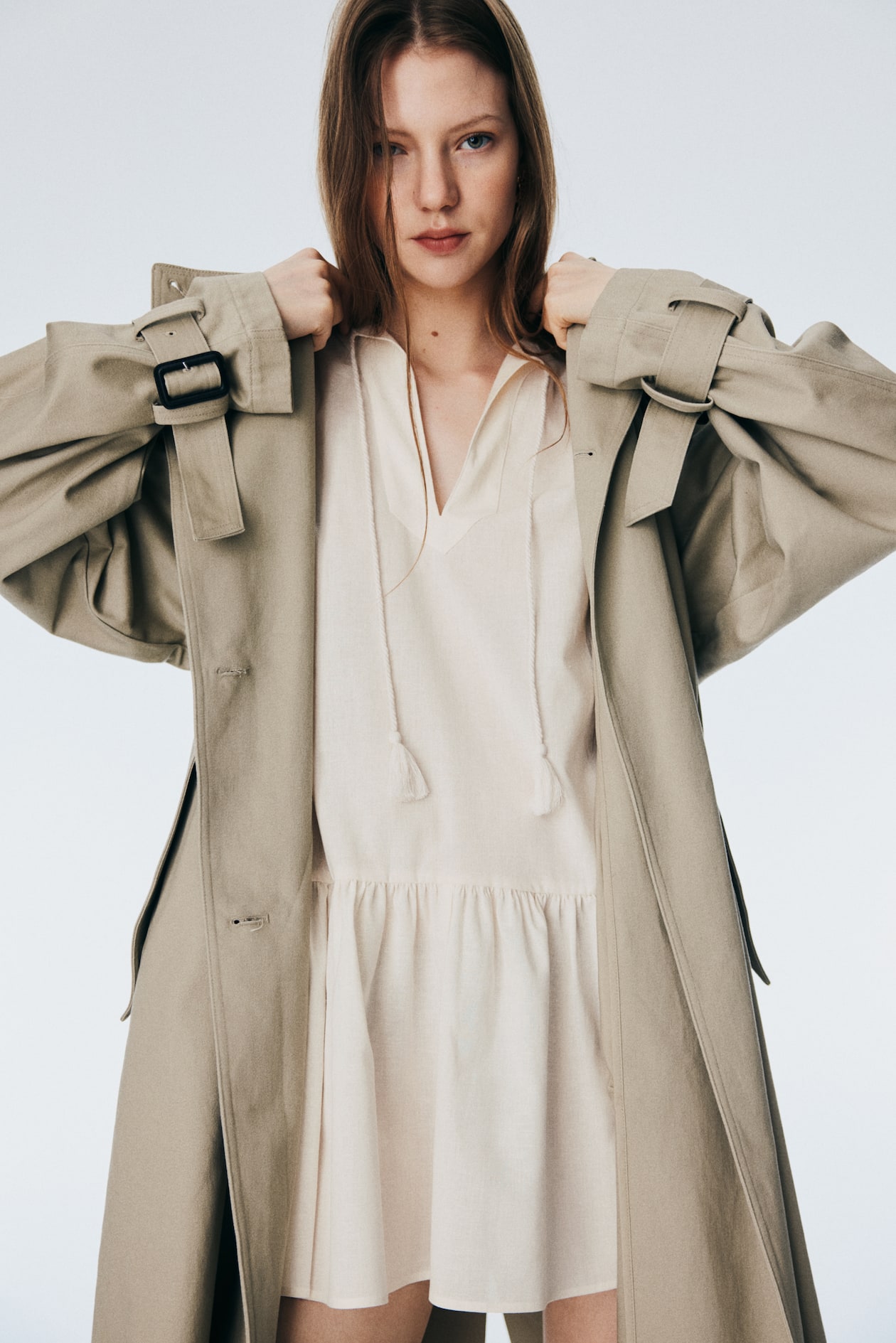Flared-Hem Dress - image 2