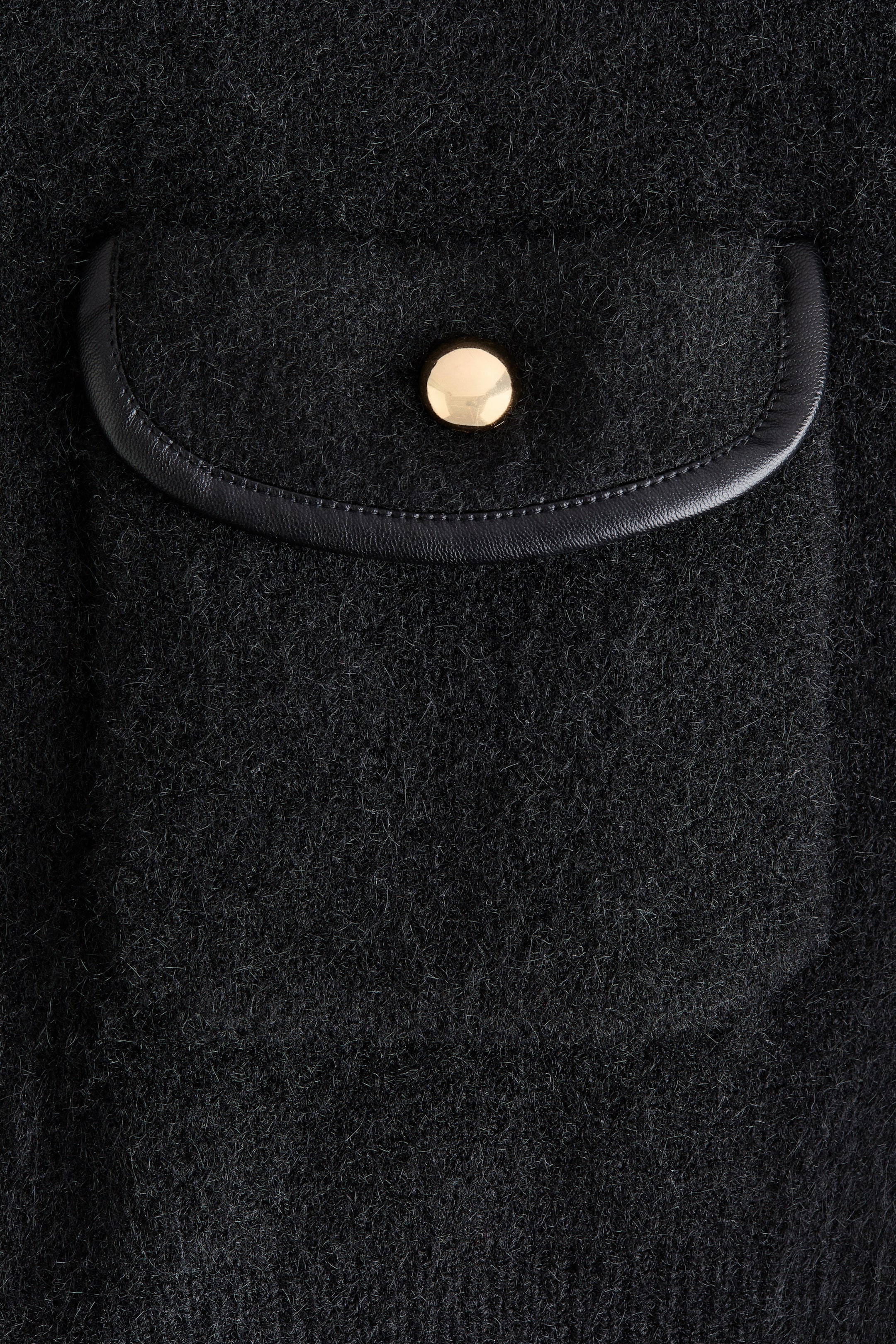 Oversized Cardigan with Zipper