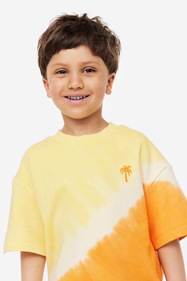 2-piece sweatshirt set - Bright orange/Tie-dye/Dark blue/Ohio - 5