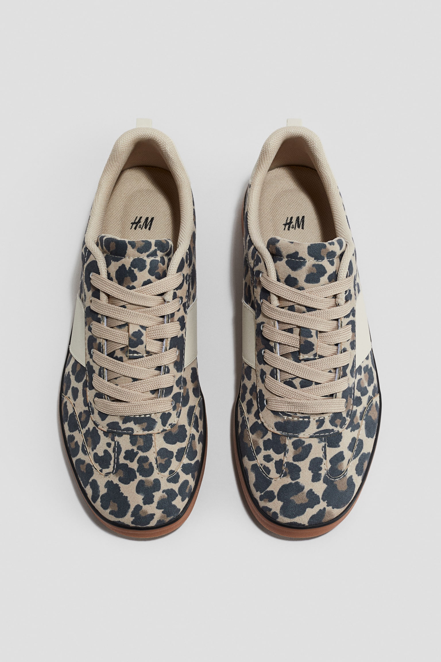 Trainers - Beige/Leopard print/Pink/White - 2