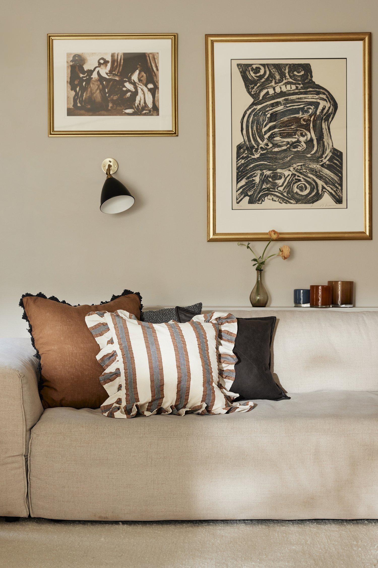 Coussin Ida - Marron