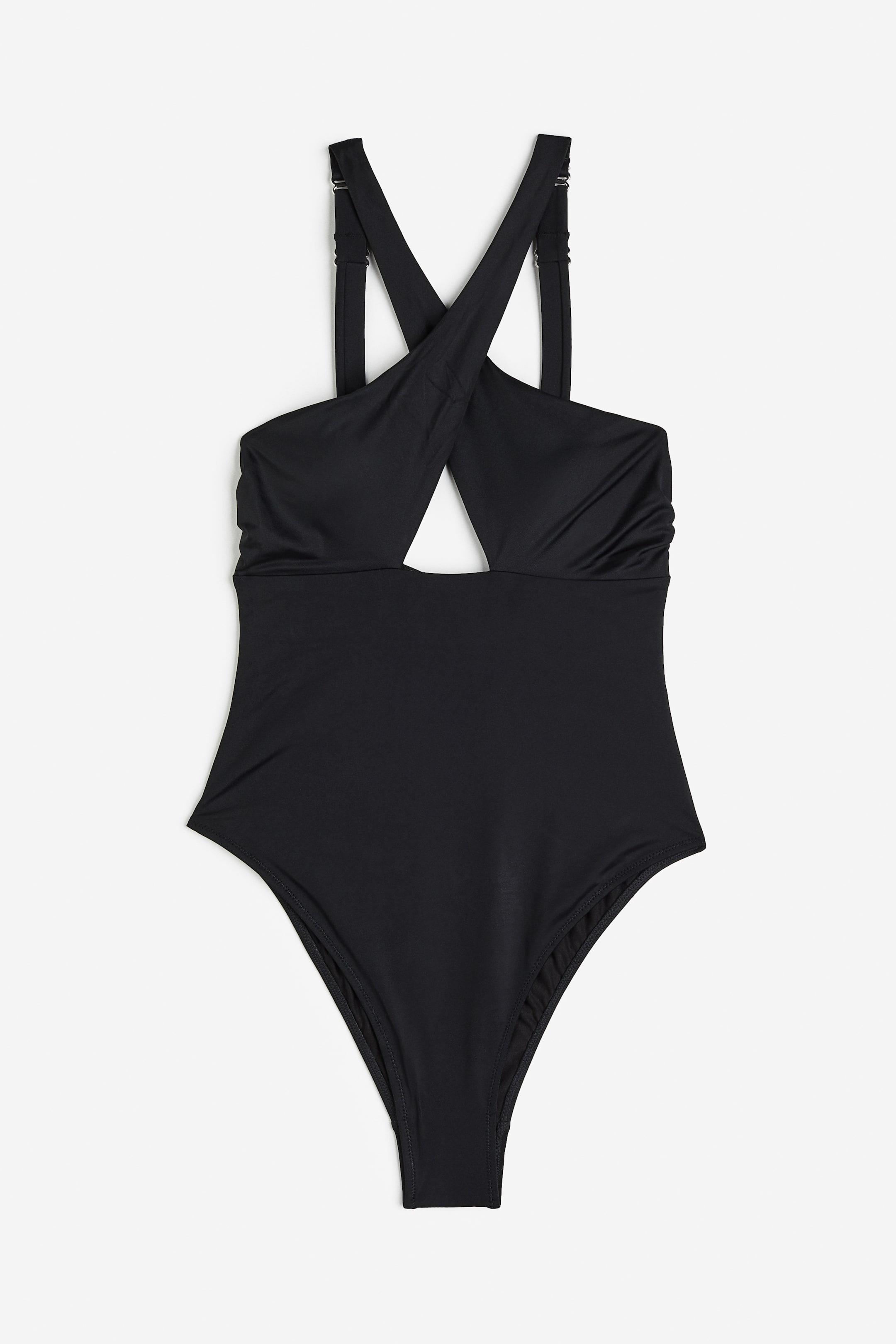 Shaping high leg swimsuit - Black - Ladies | H&M GB