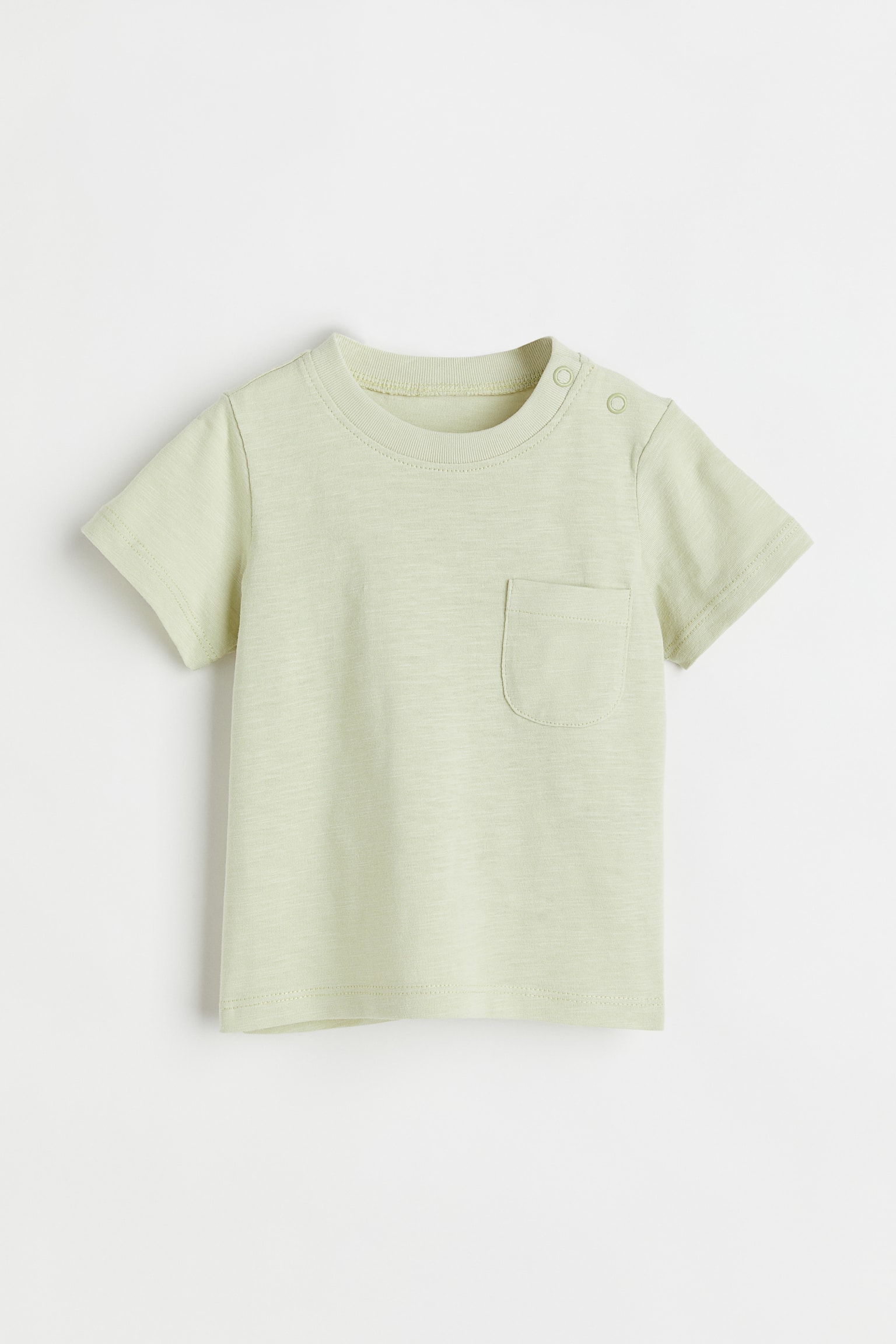 Cotton Jersey Tee - Pistachio green/Mint green/Blue - 1